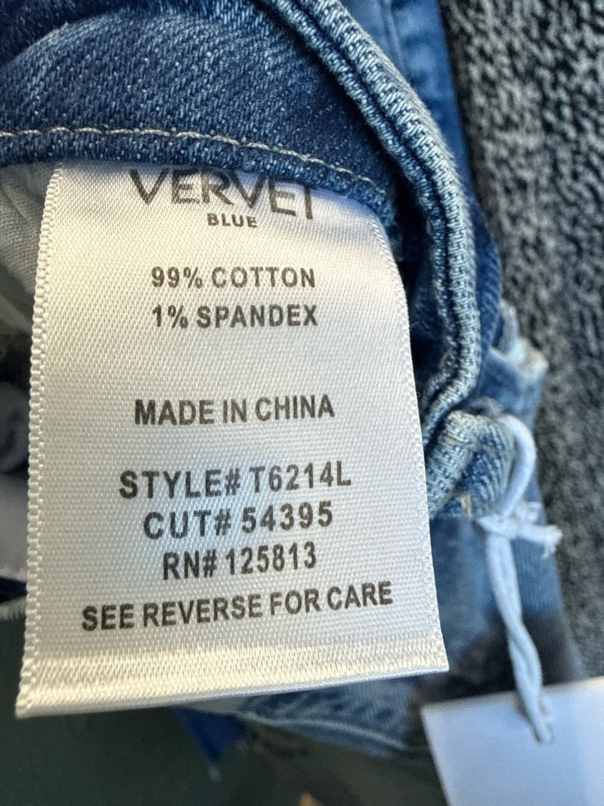 VERVET Size 27 Denim Jeans