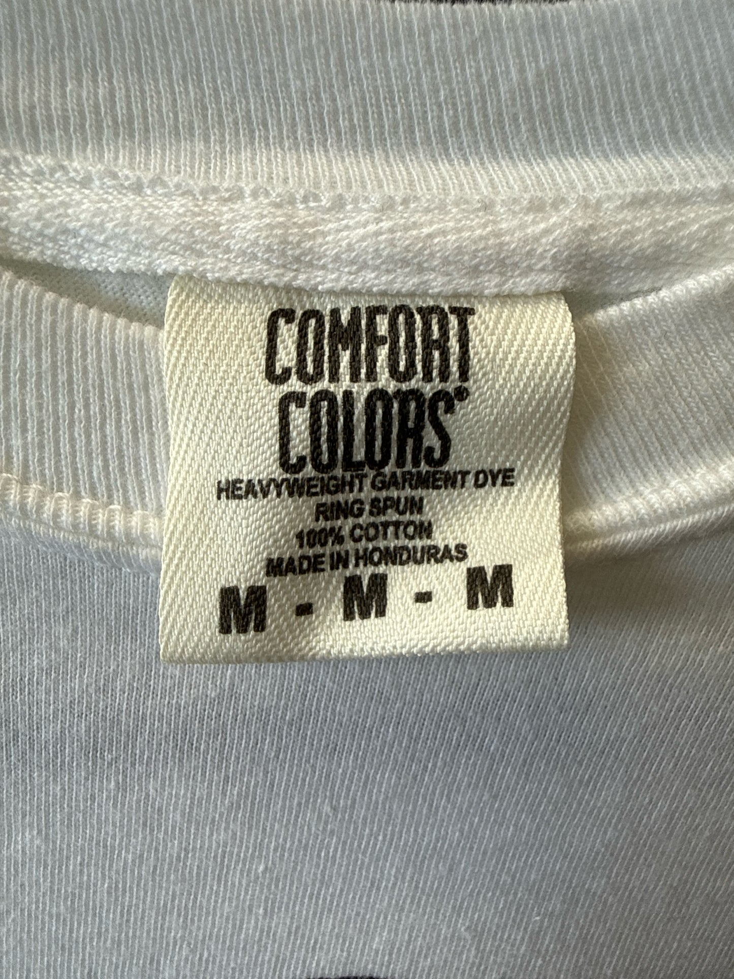 comfort colors Size M White Tee