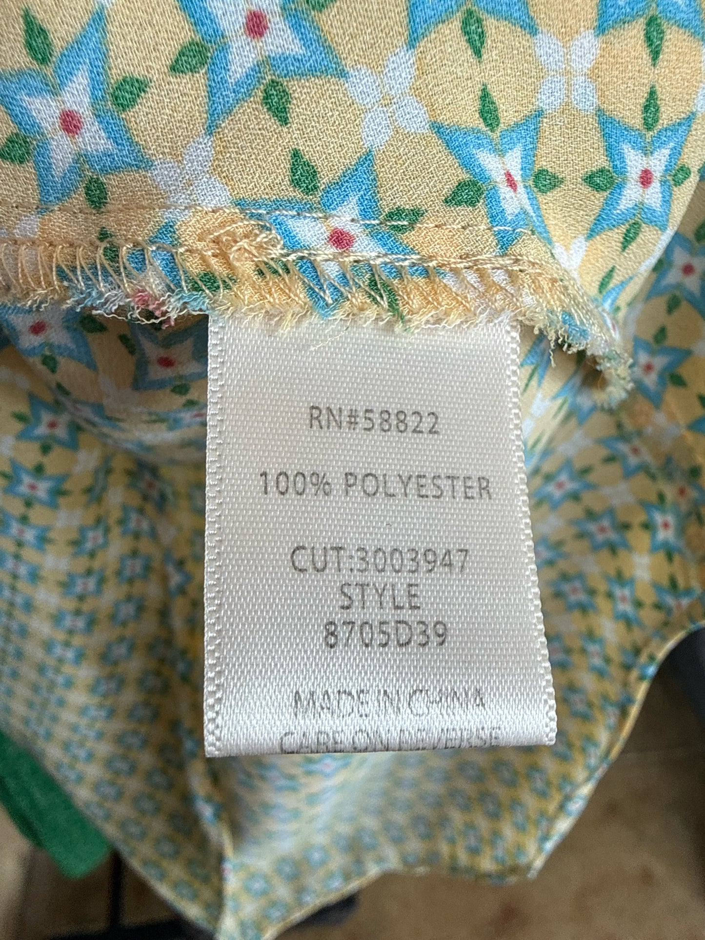 Max Studio Size S Yellow Top