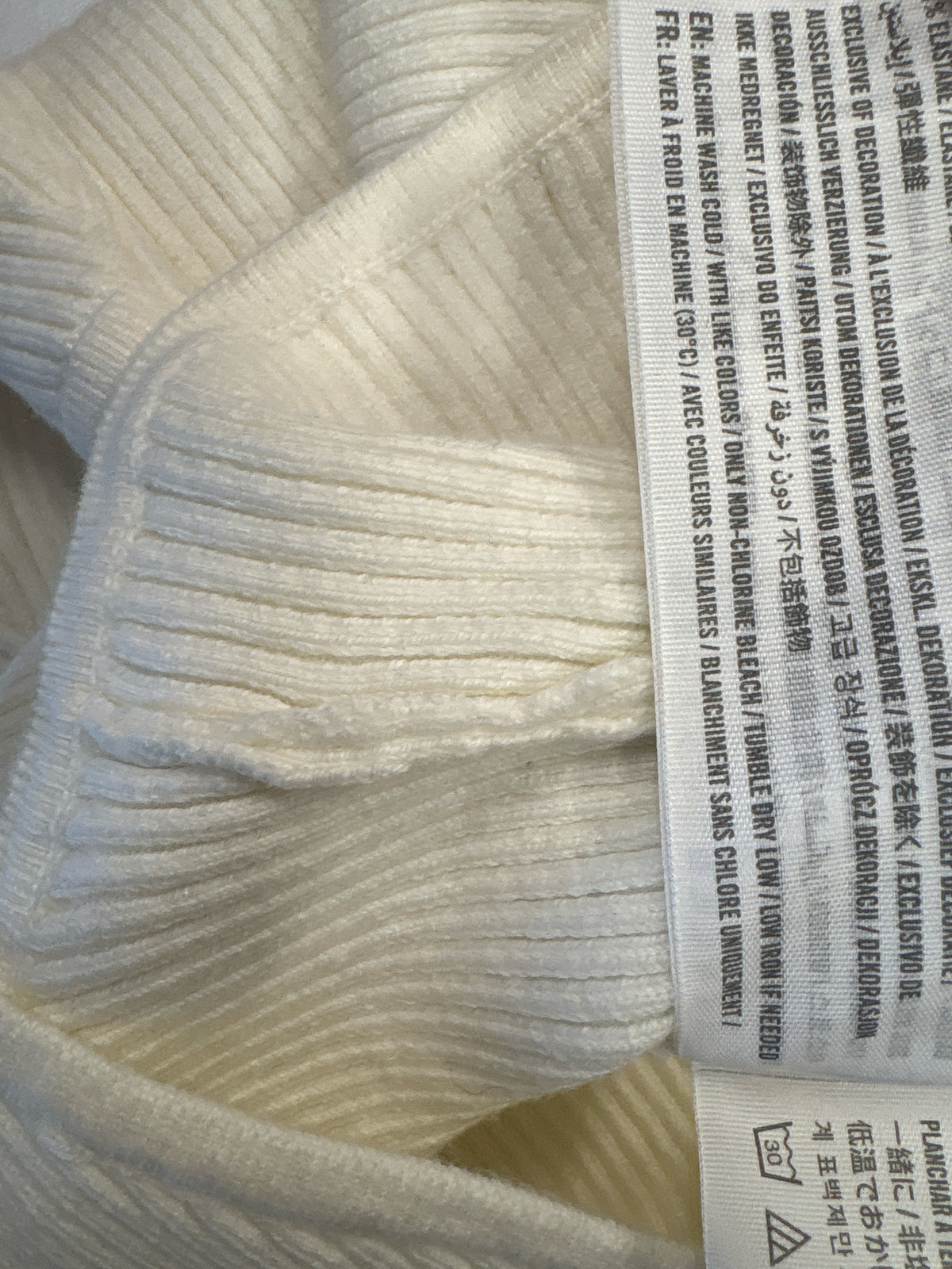 Abercrombie & Fitch Size M White Bodysuit