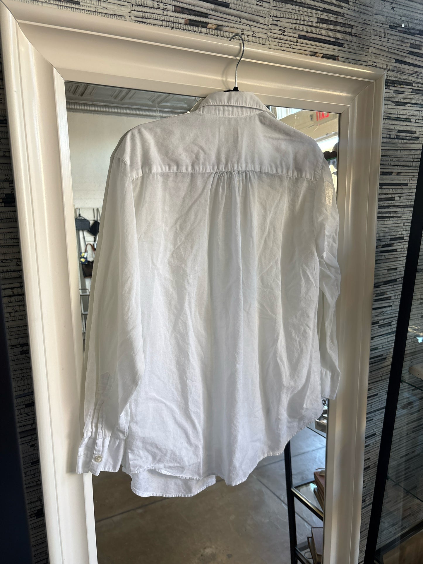 GAP Size S White sheer Top