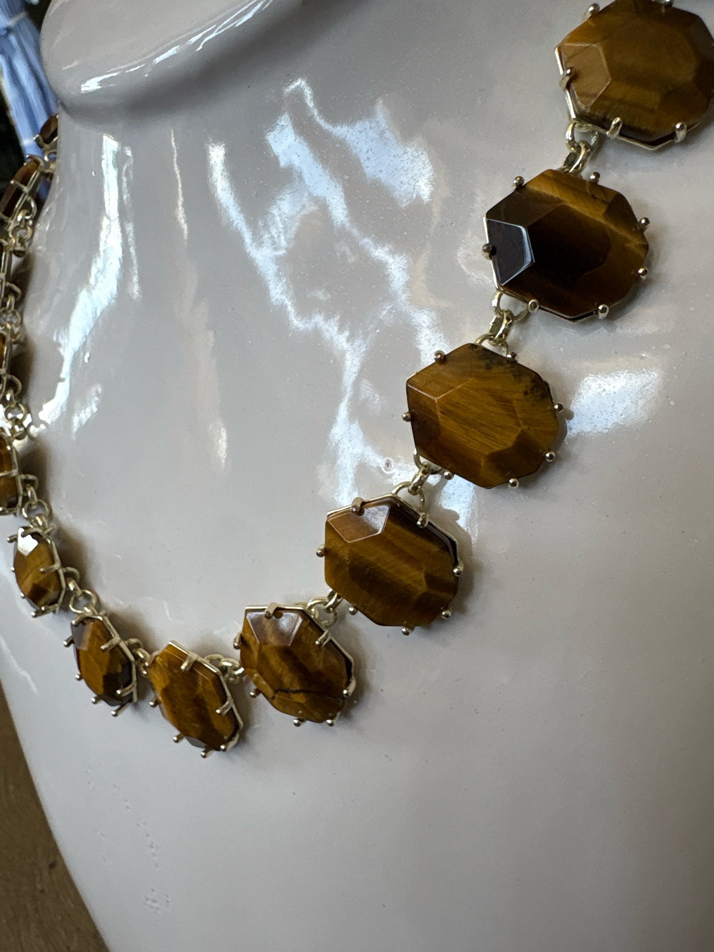 kendra Scott brown & gold Necklace