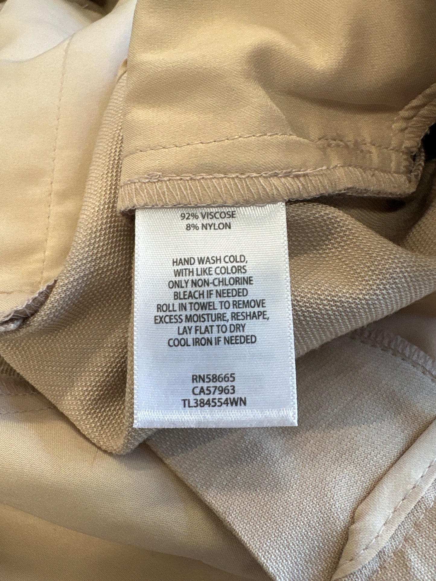 Leith Size 2X Tan Pants