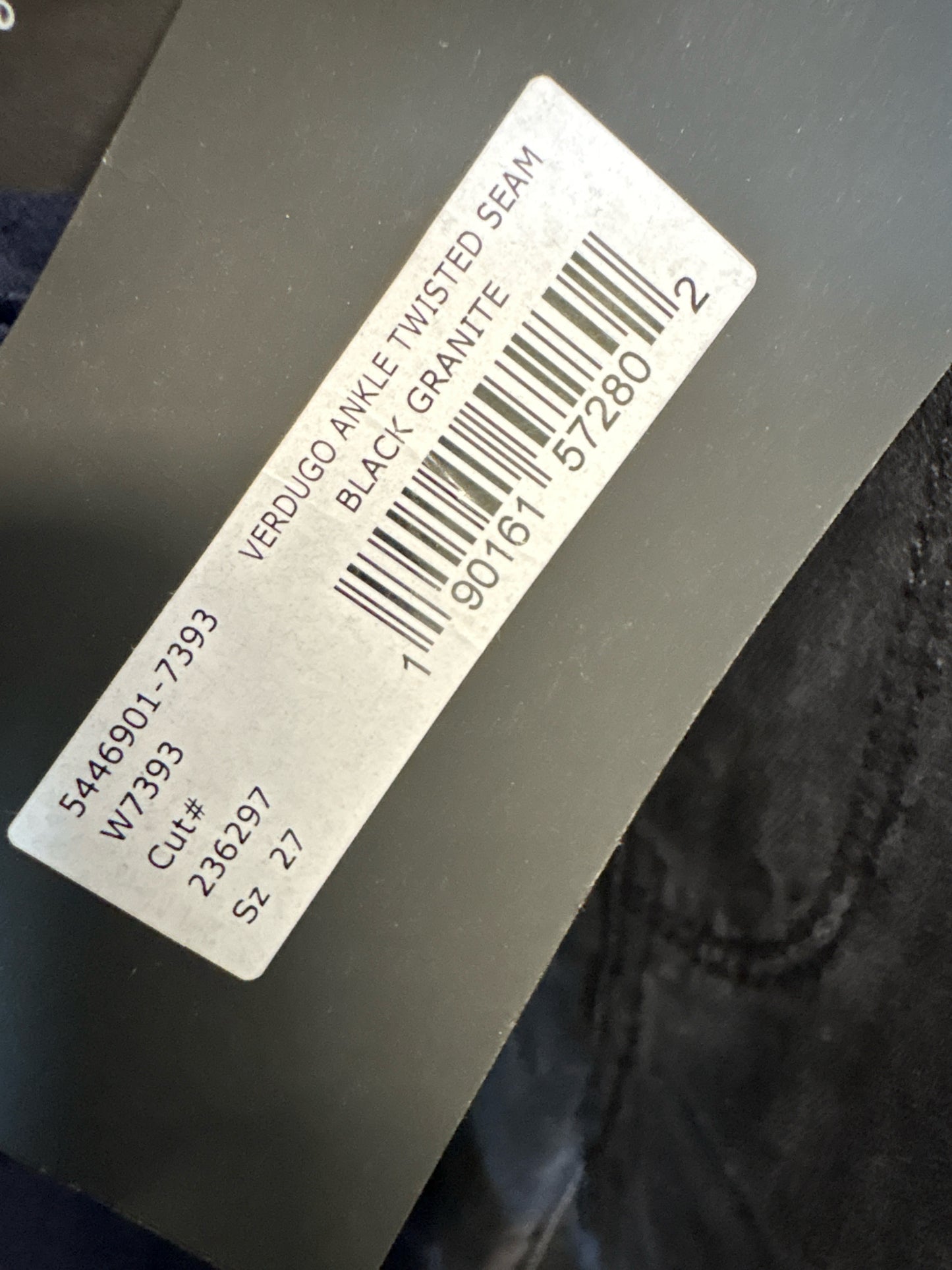 PAIGE Size 27 Black Jeans