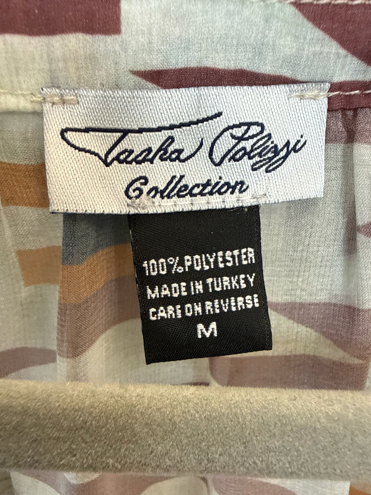 Tasha Polizzi Size M Brown Top