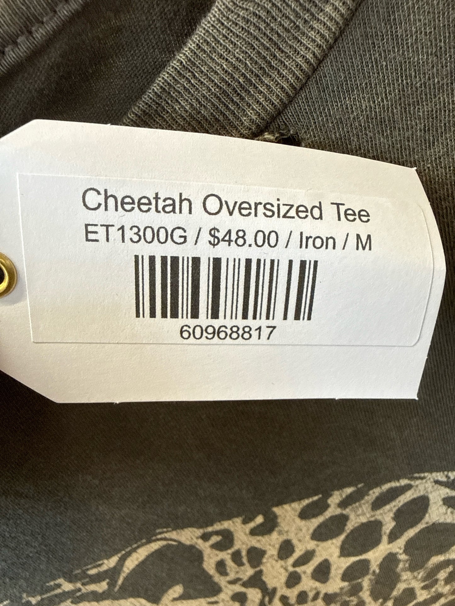 Vintage Canvas Size M Gray Tee
