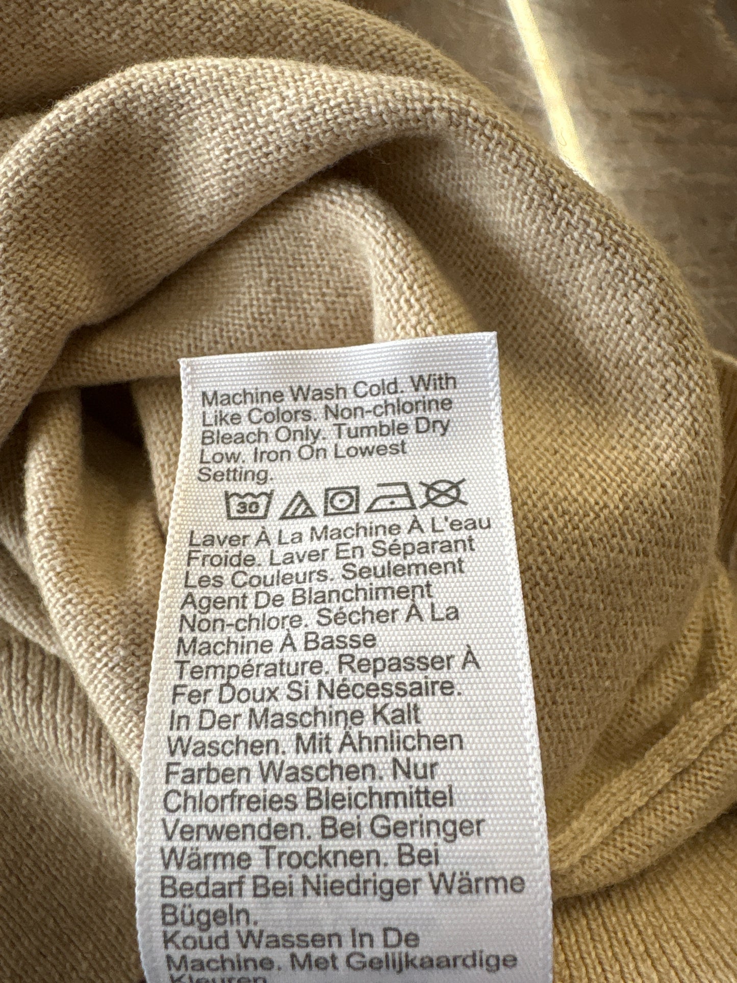 J. CREW Size S Tan Top