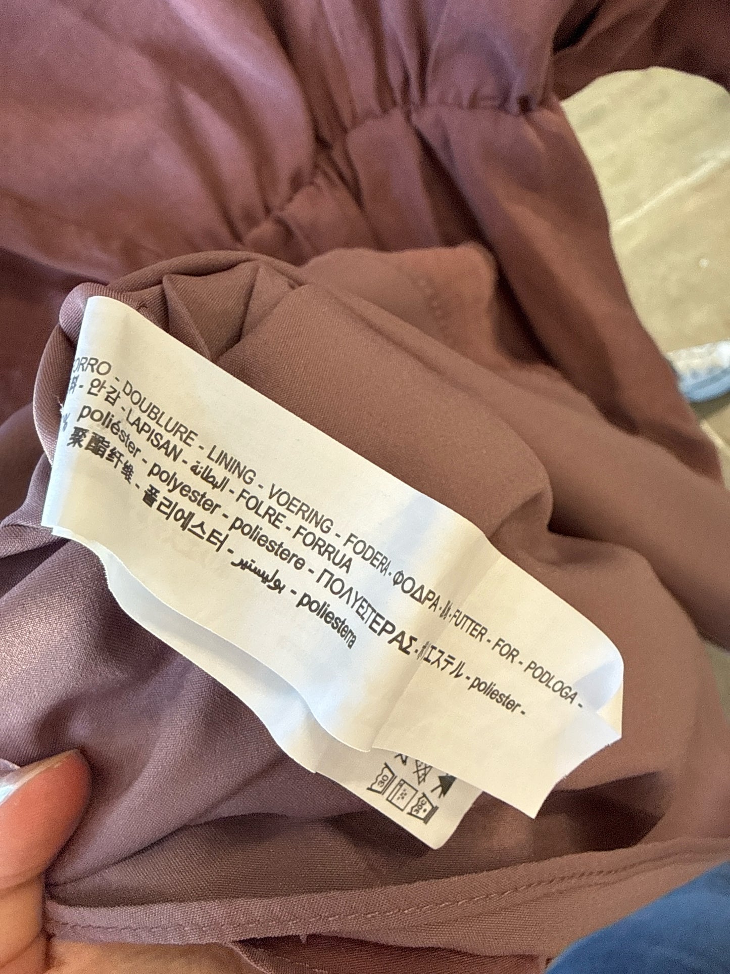 ZARA Size XS Purple Dress