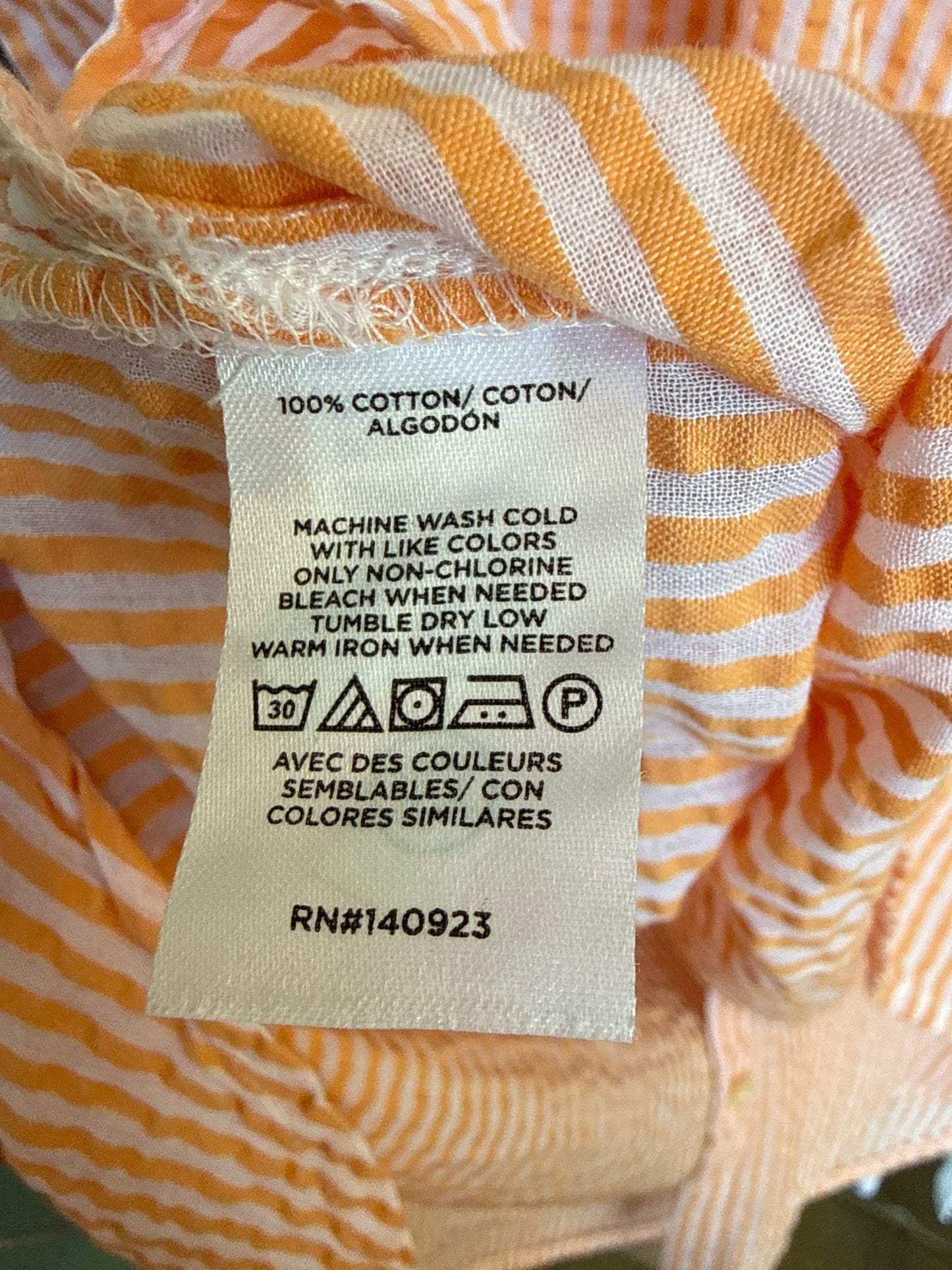 LOFT Size S Orange Top