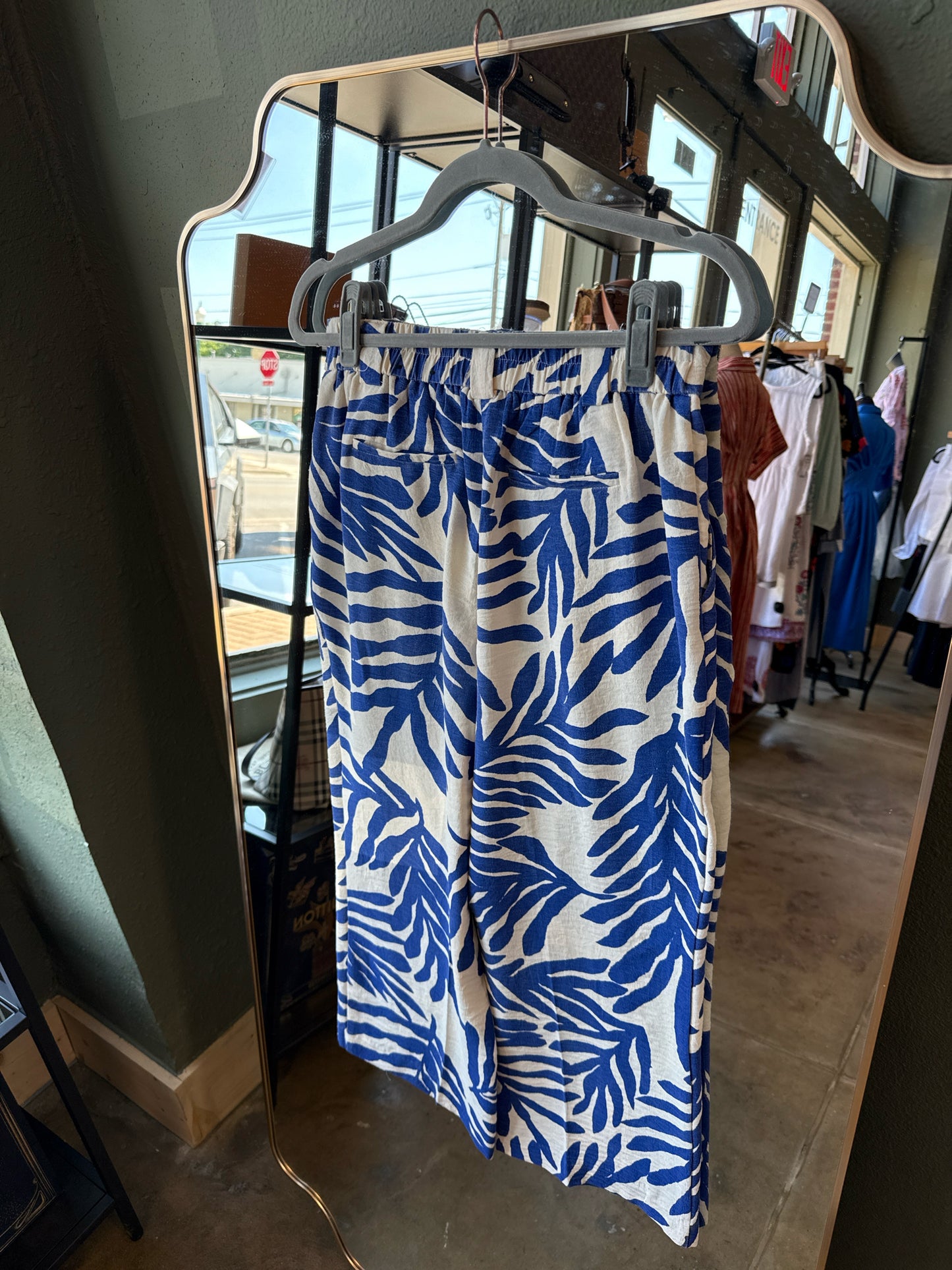 Rachel Zoe Size S Blue/White Pants