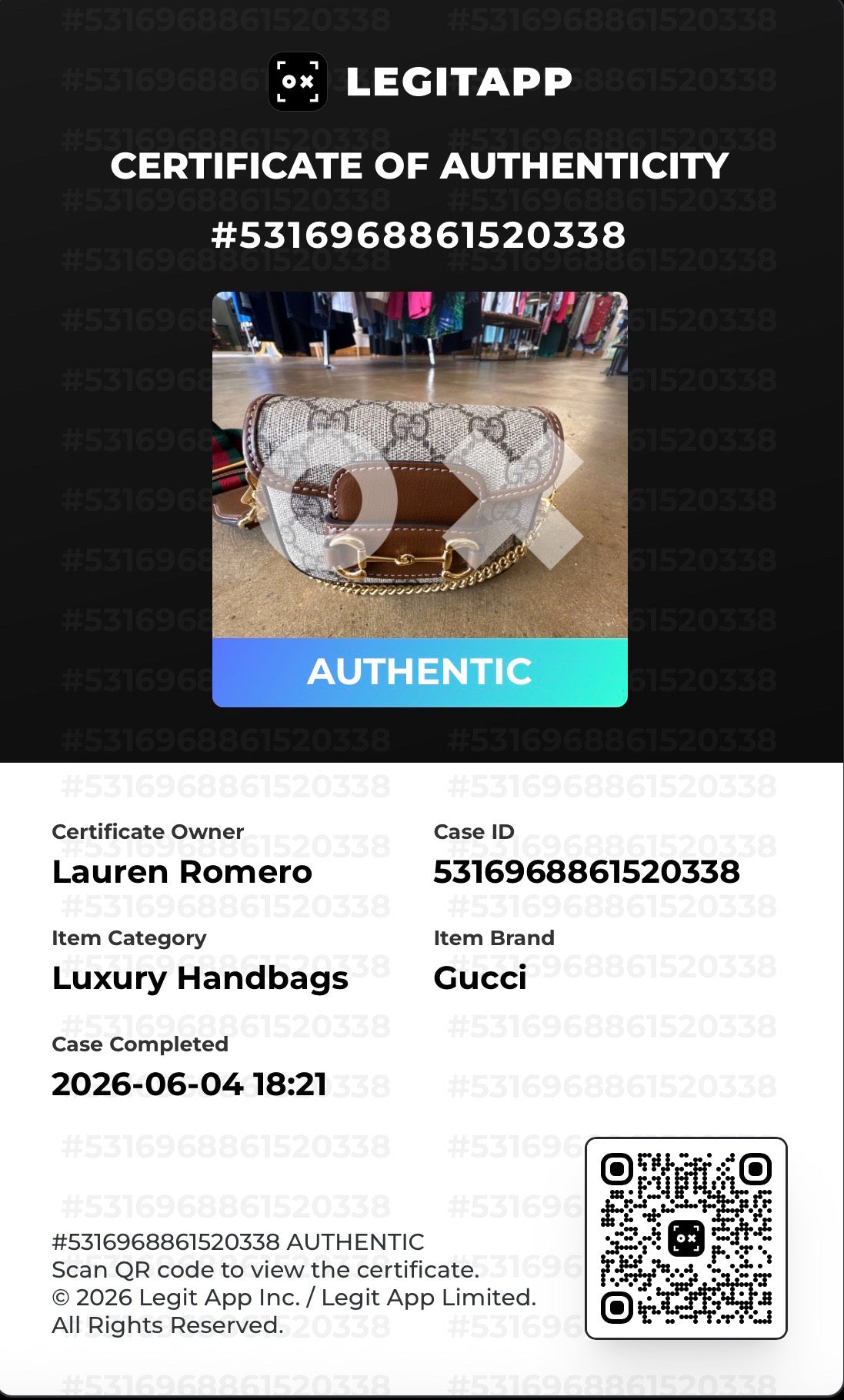 Gucci Brown Luxury