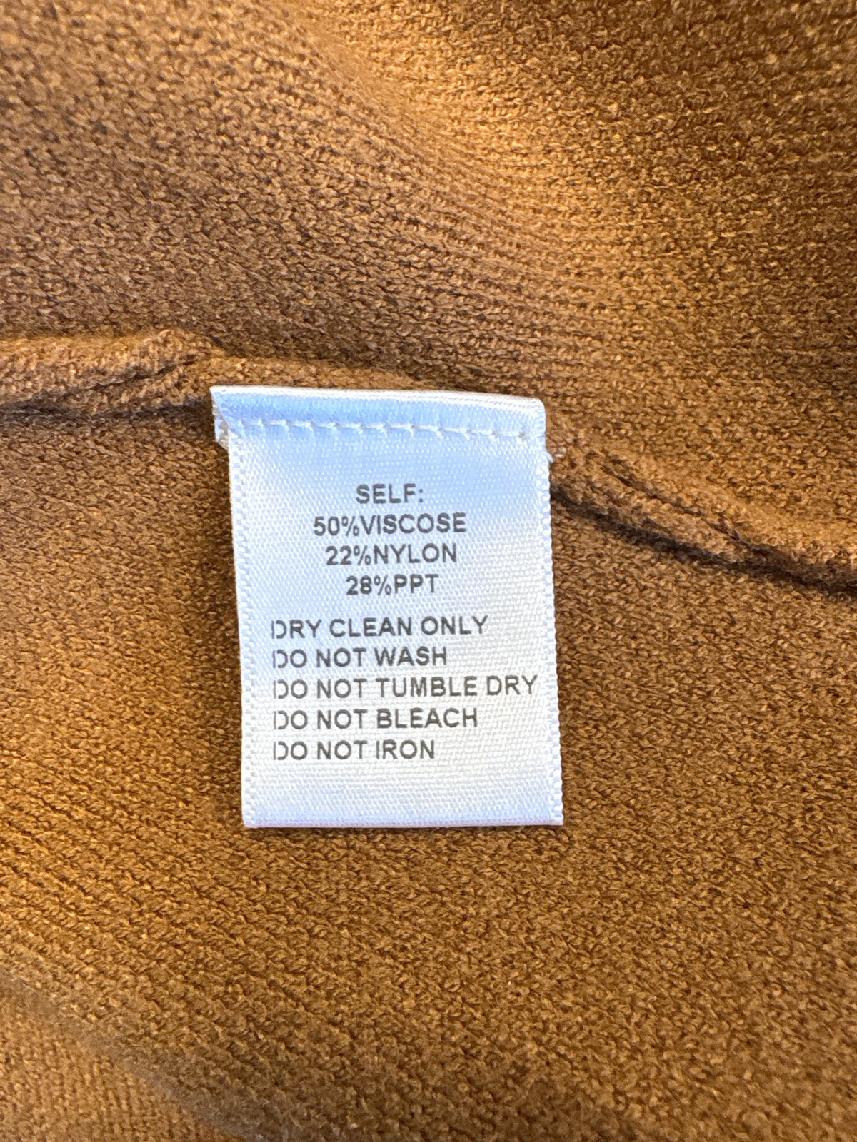 Pinch Size S/M Camel/Brown Tunic