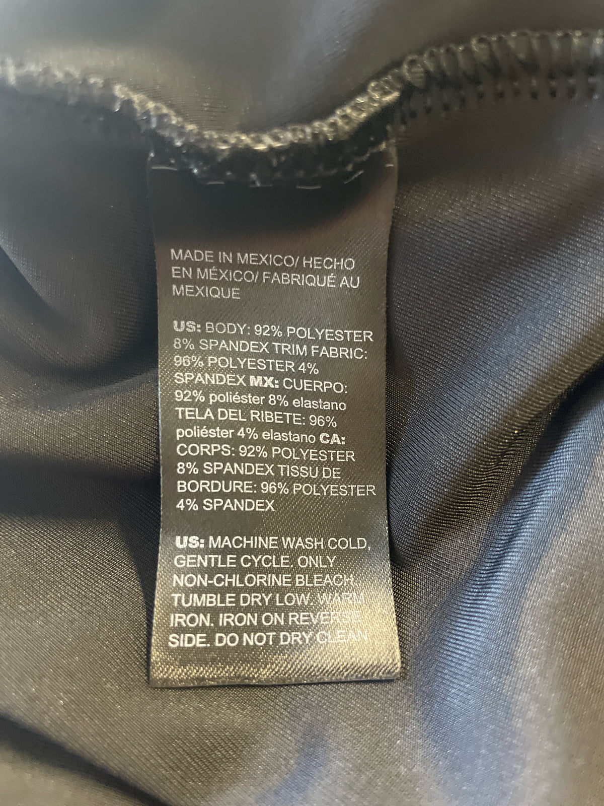 CHICO'S Size M Black Dress