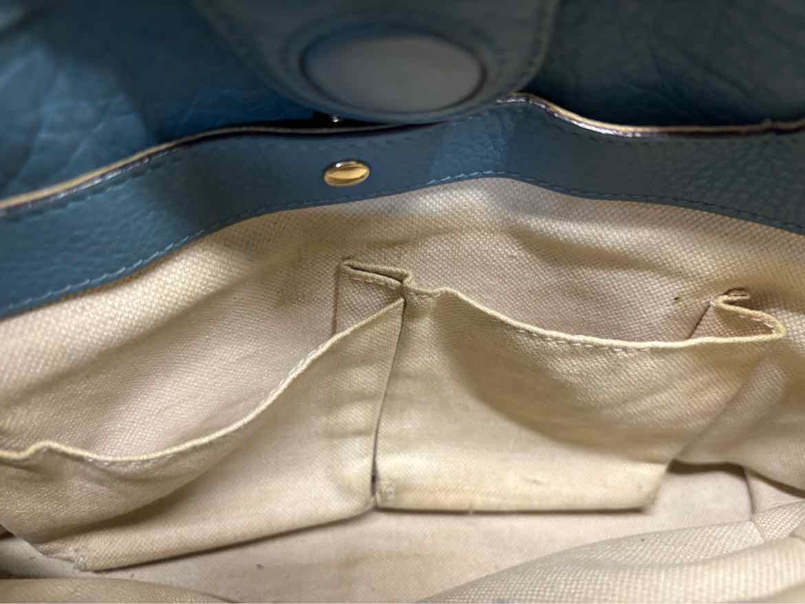 Gucci Light Blue PEBBLED Bag