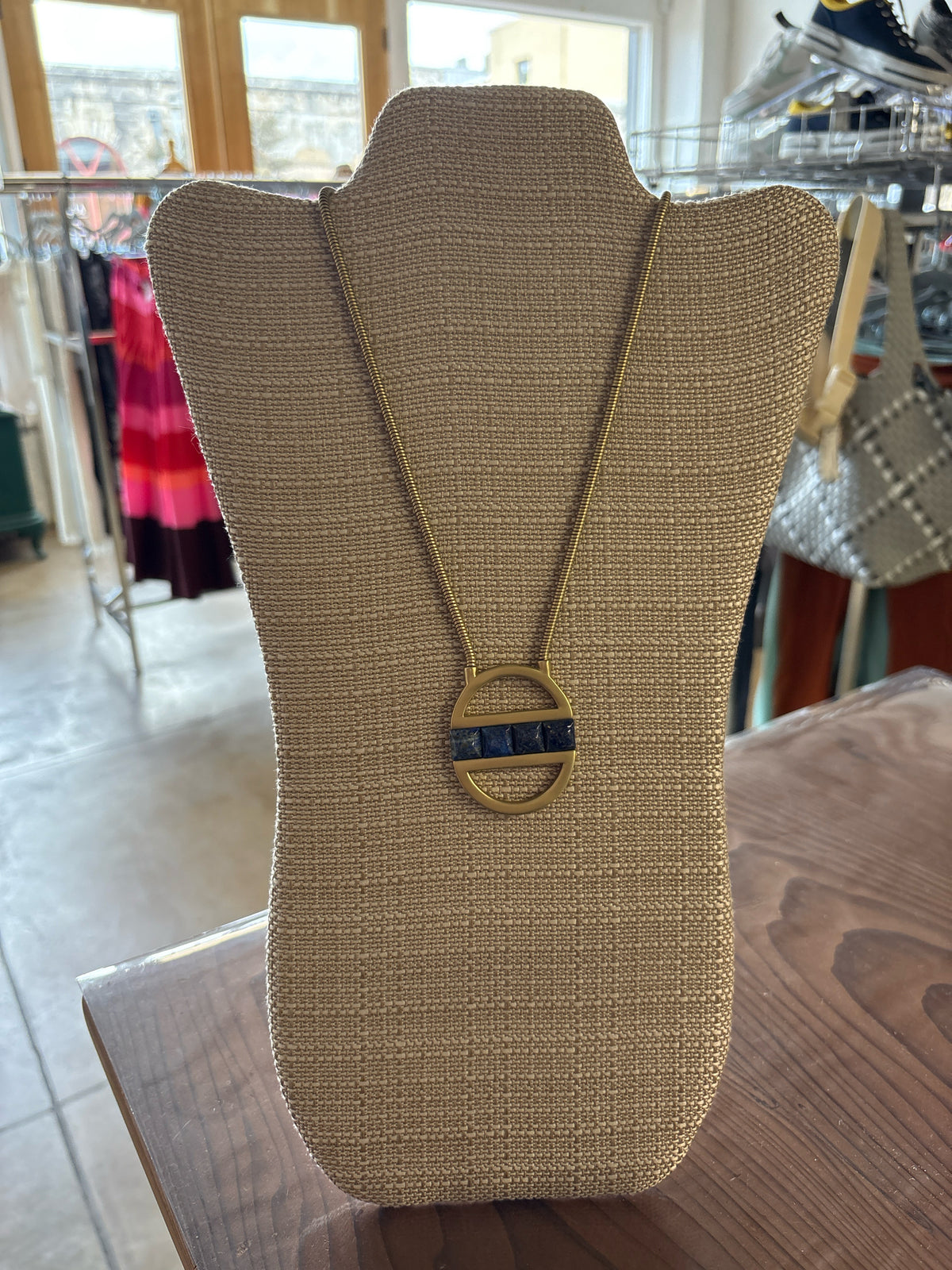 Banana Republic Gold/Navy Necklace