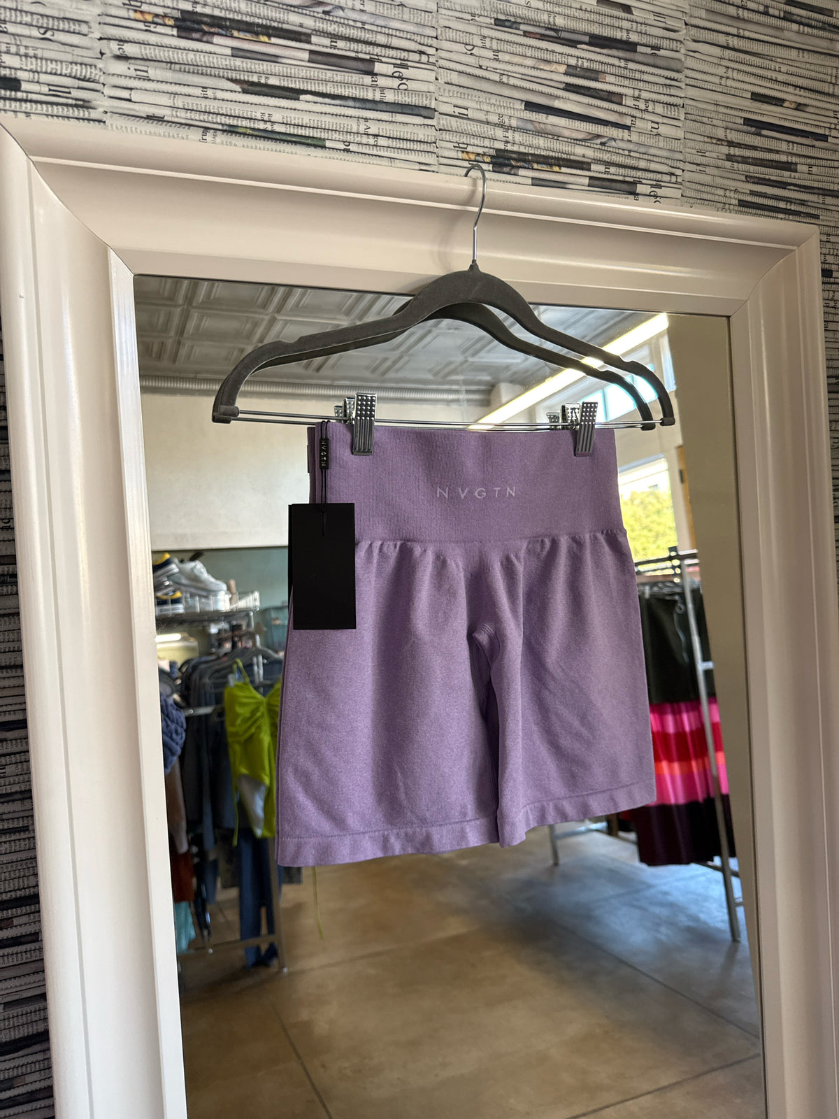 NVGTN Size S Purple Shorts