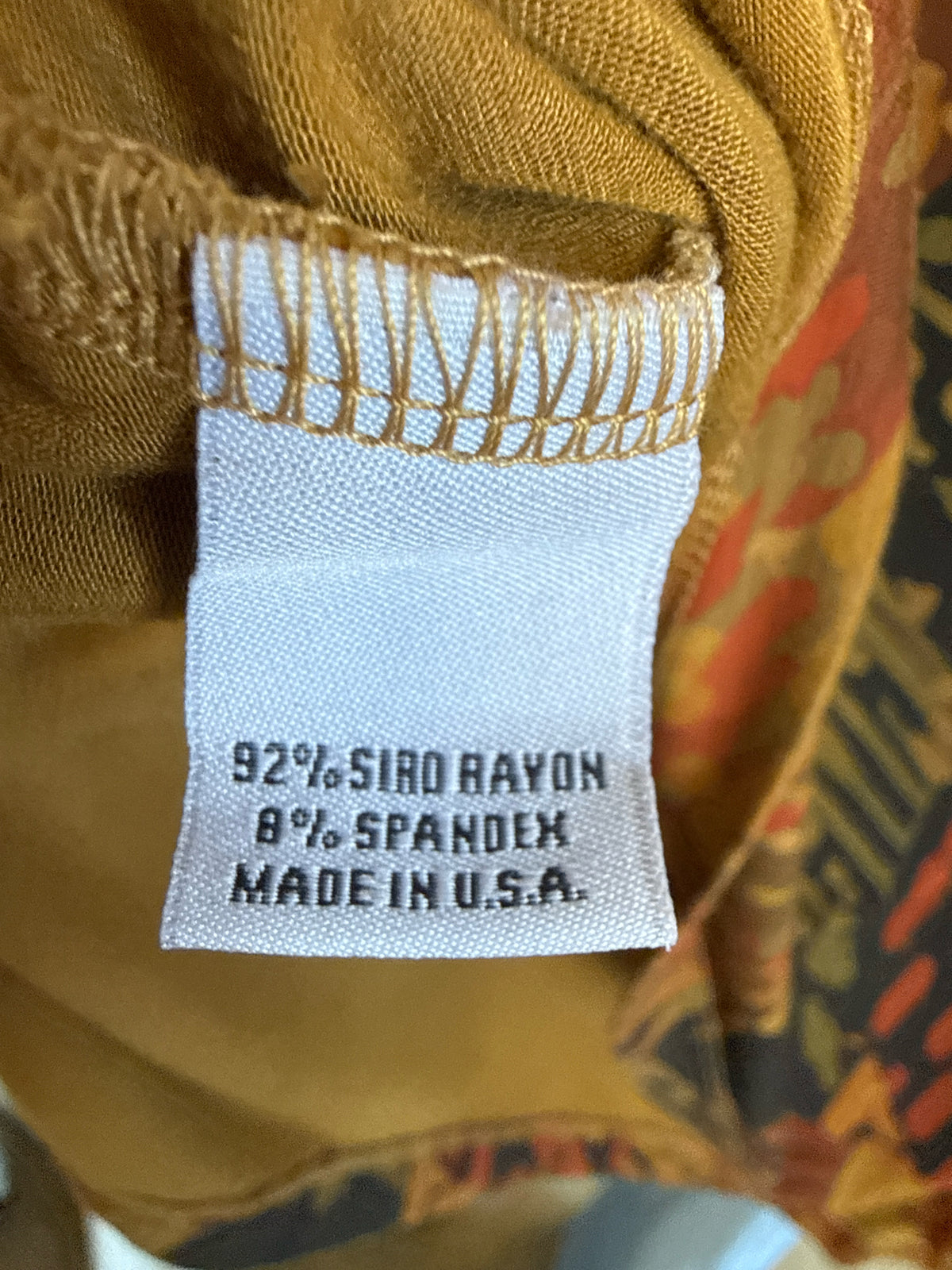 Bryn Walker Size XL Orange/Brown Top