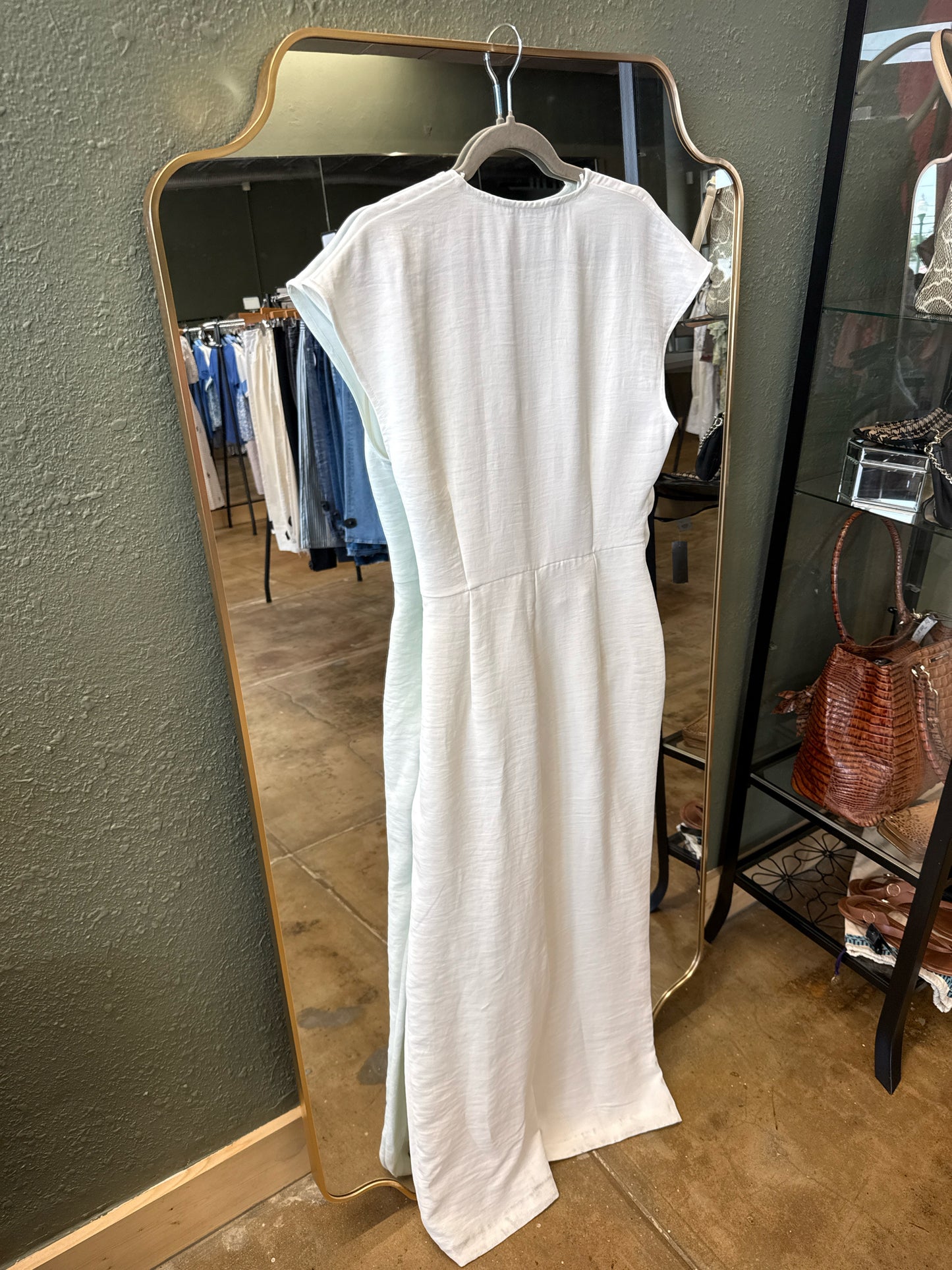 ZARA Size M White Romper
