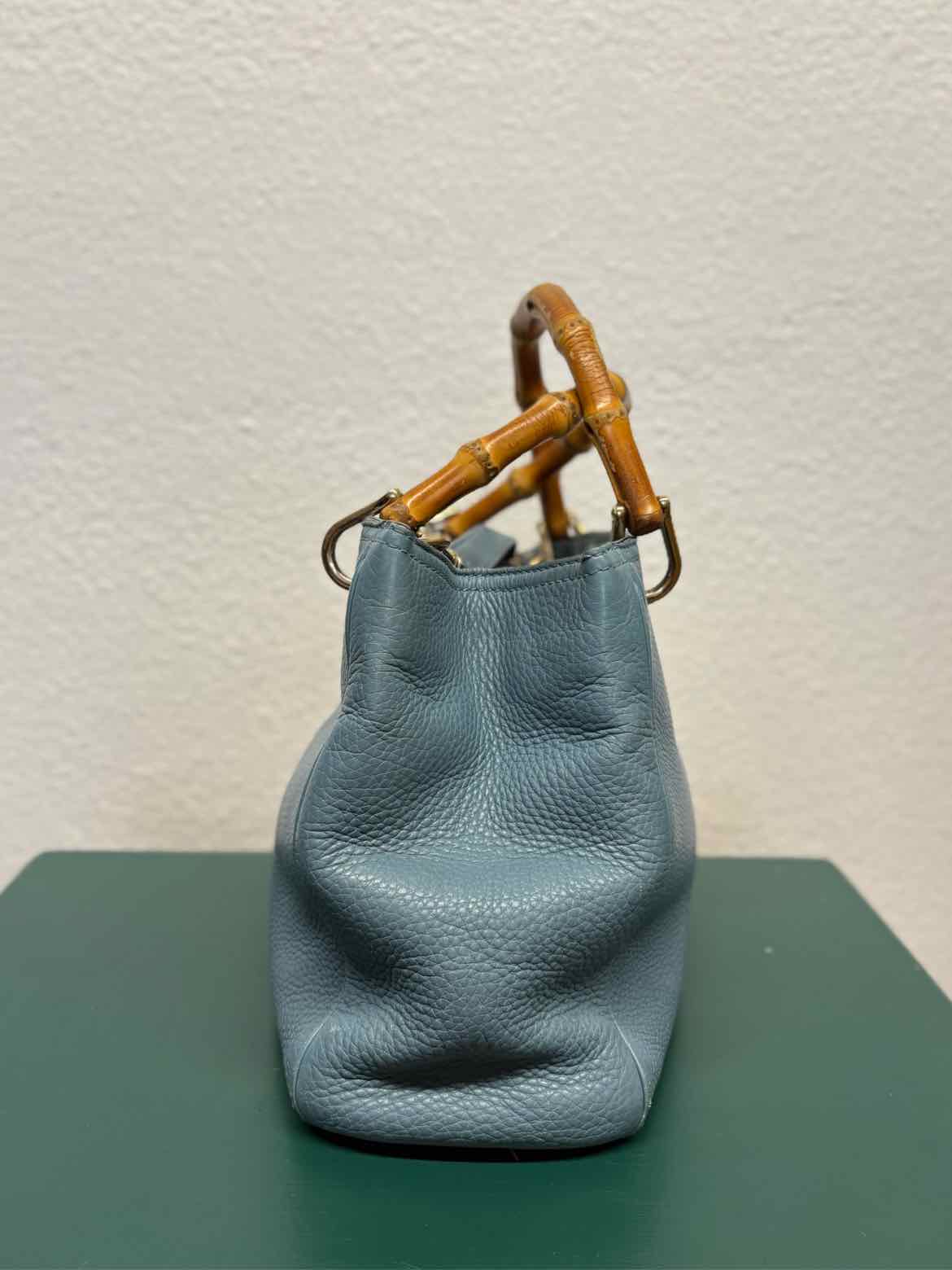 Gucci Light Blue PEBBLED Bag