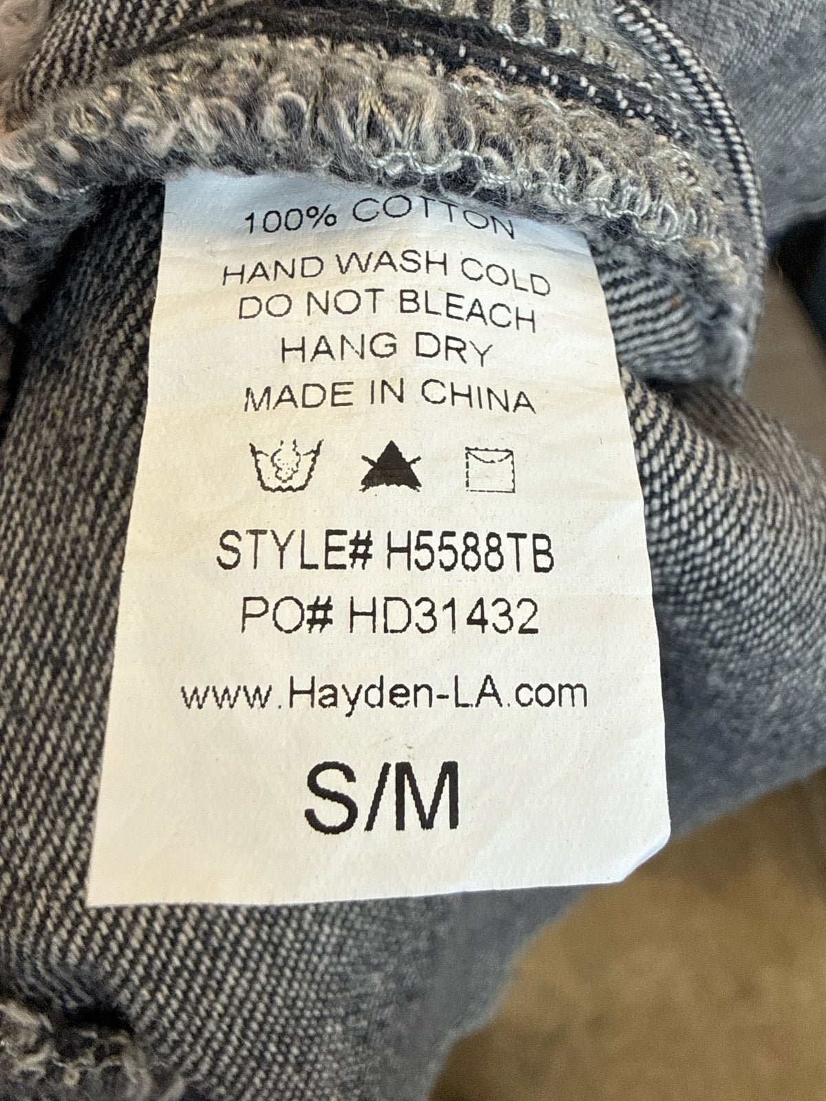 Hayden Los Angeles Size S/M Black Top
