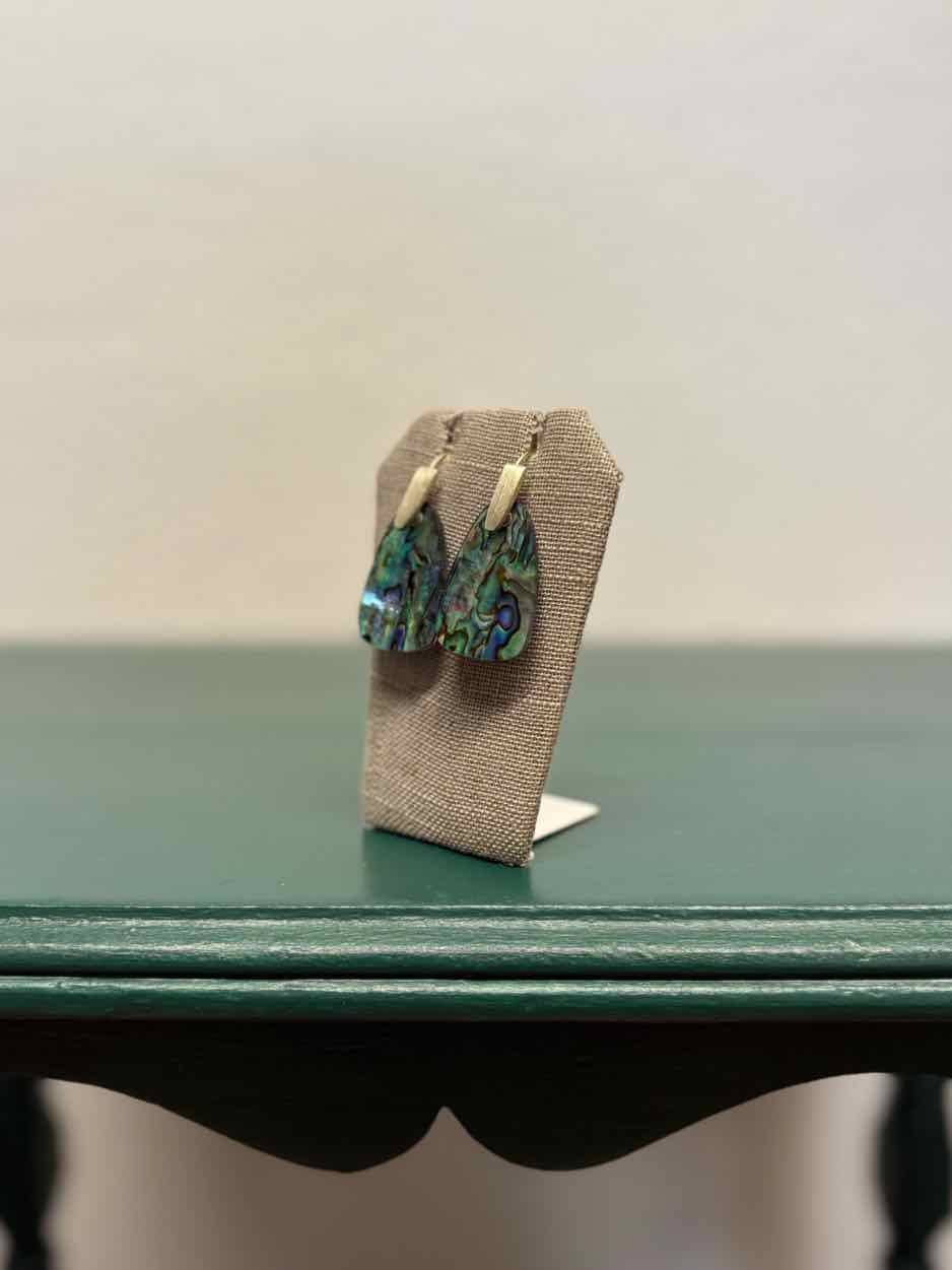 kendra Scott Blue Swirl Earrings