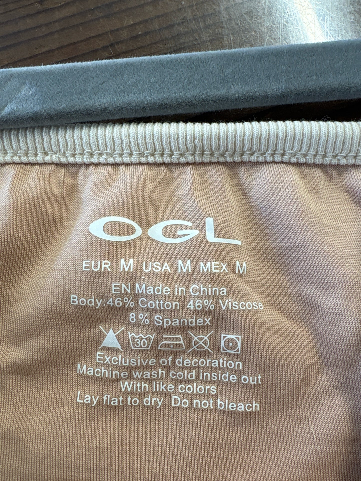 OGL Size M off white Tanks