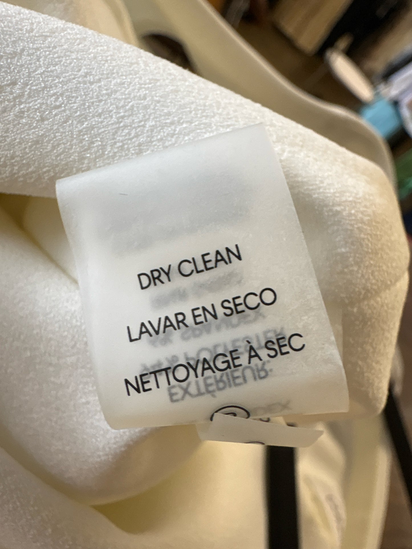Calvin Klein Size 14 Ivory Formal