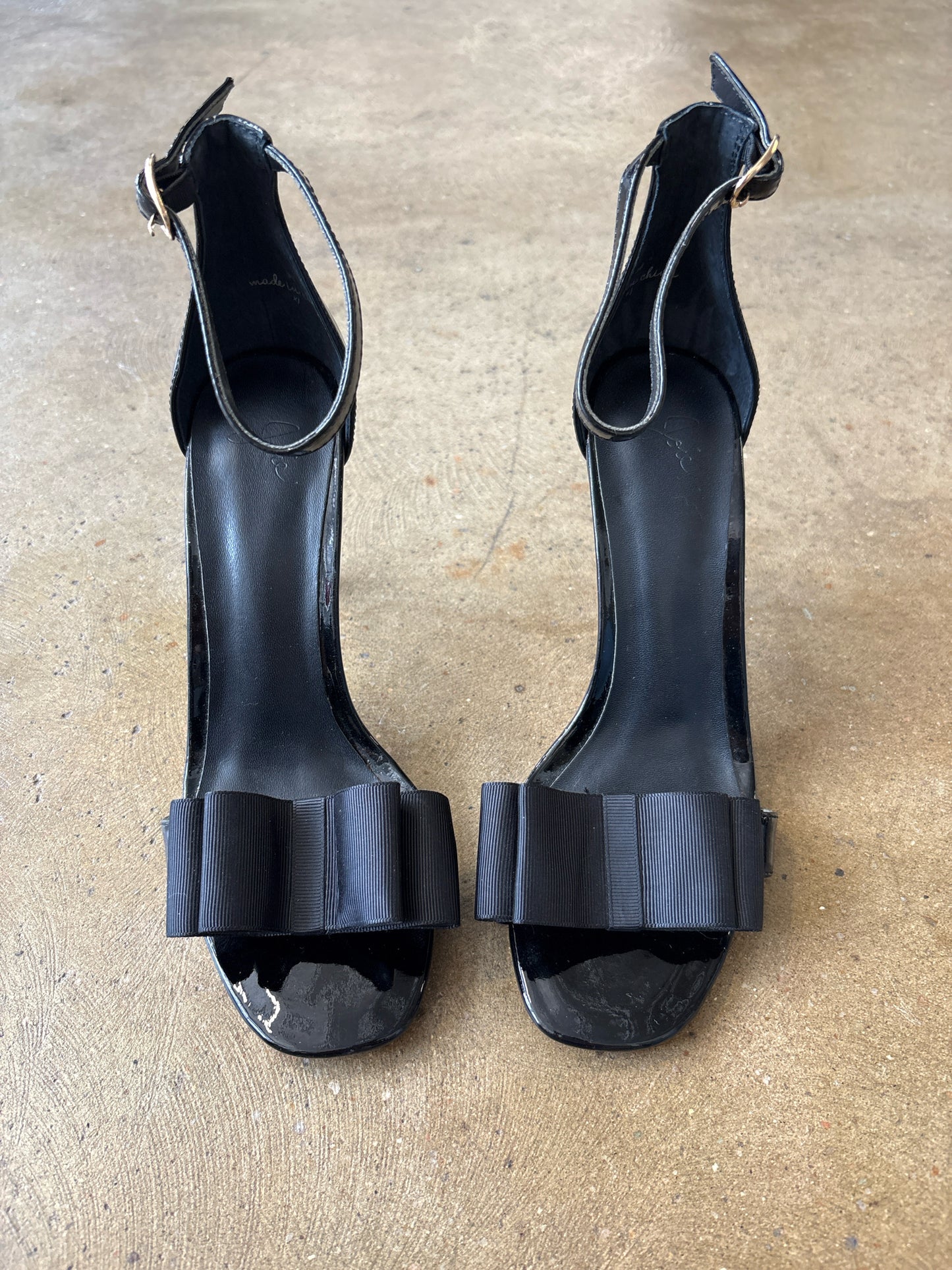 JOIE Shoe Size 36 Black bow Heels