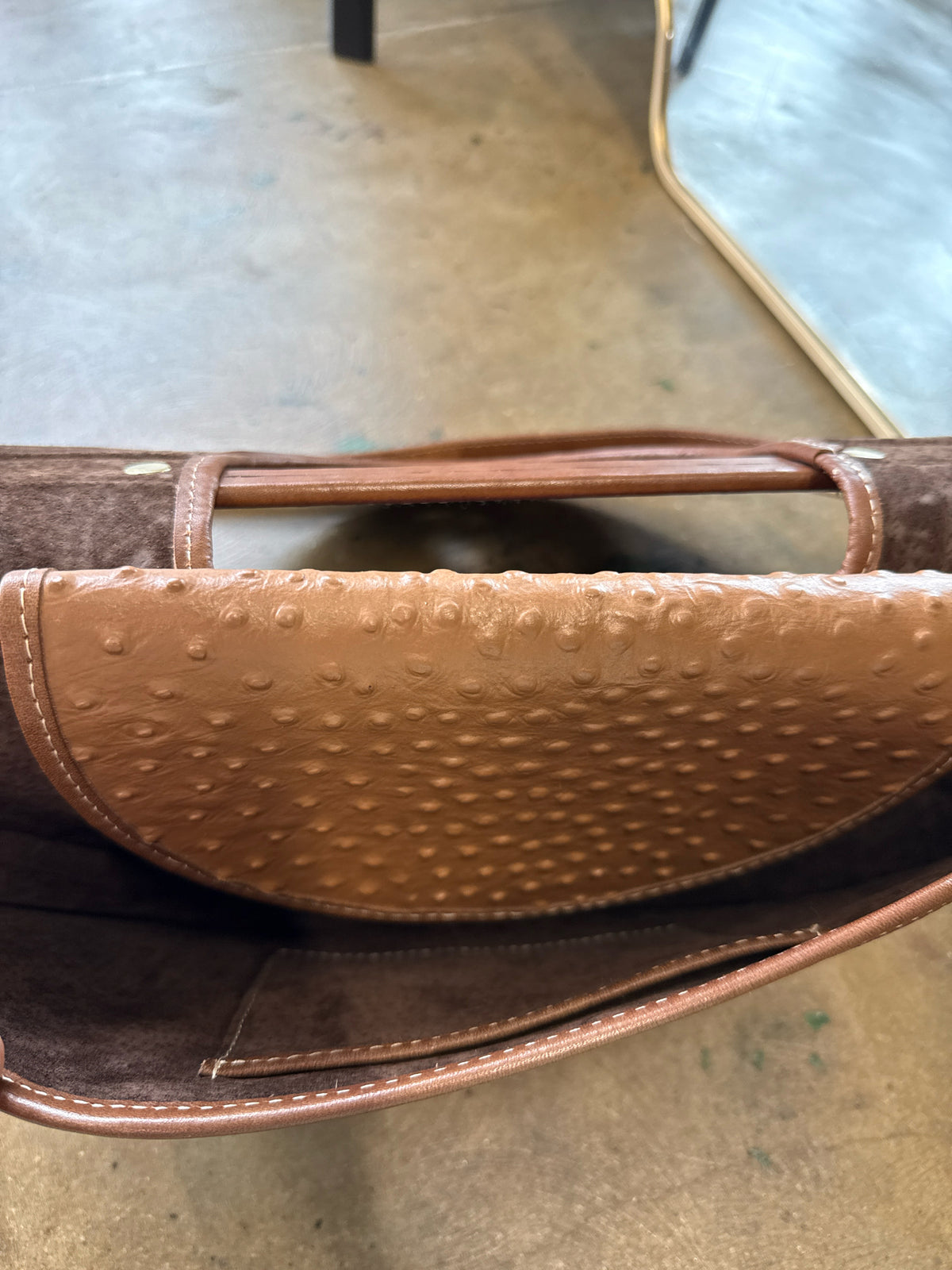 Sunflower Project Blue/Brown Purse