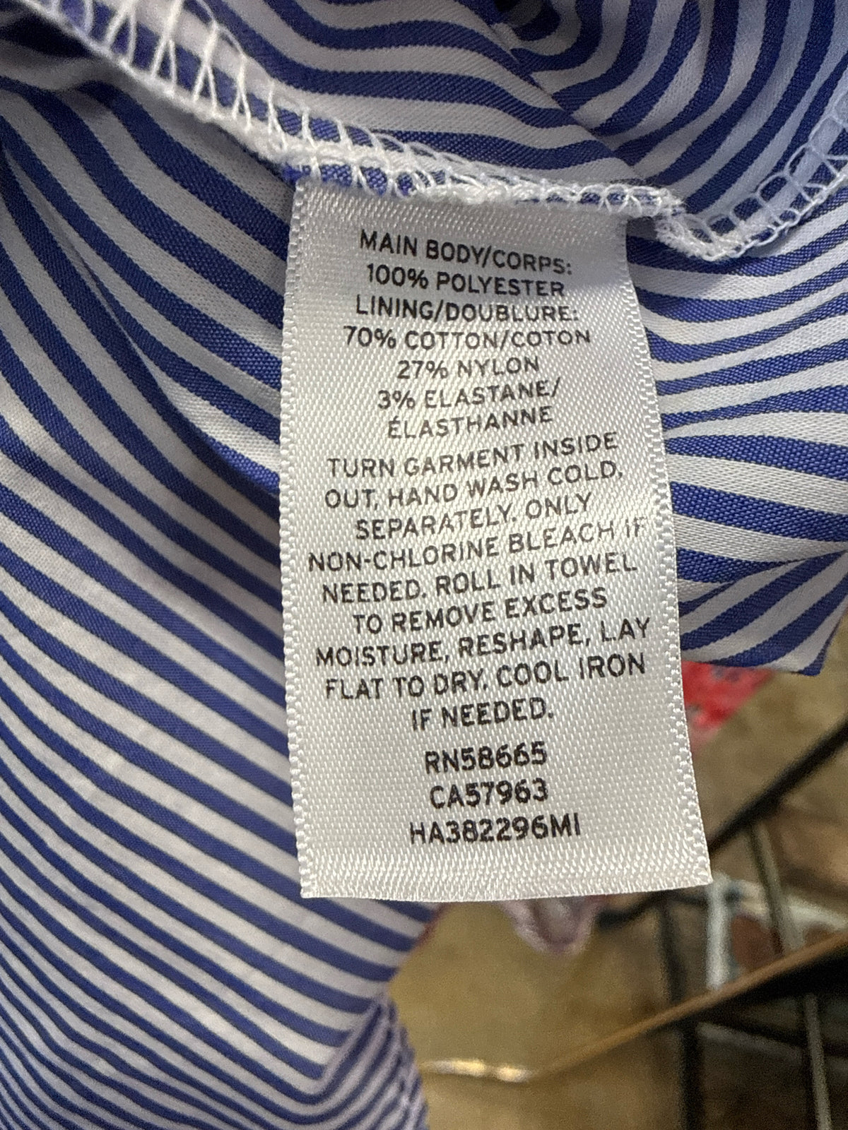 halogen Size S Blue/Multi Top