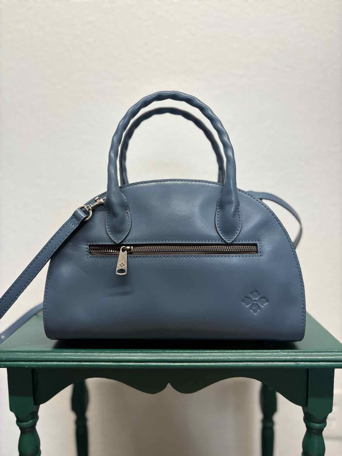 Patricia Nash Blue embossed Bag