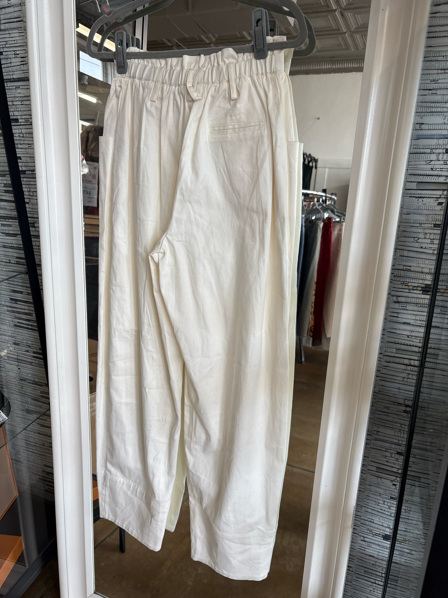 Corey Lynn Calter Size S Ivory Pants