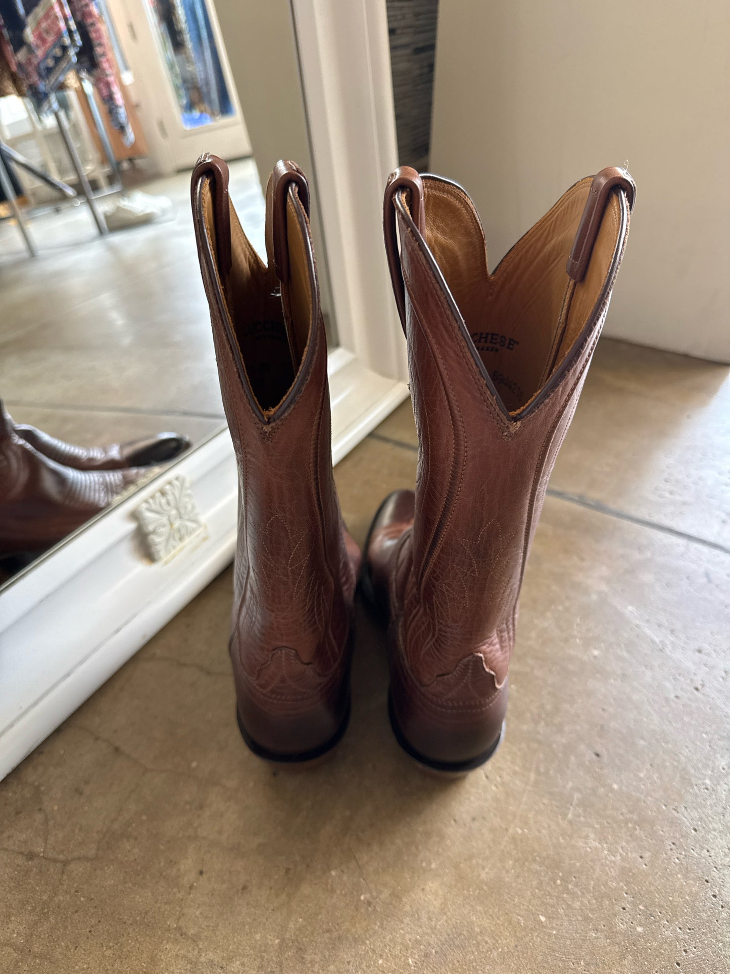 Lucchese Shoe Size 9 Brown Boots