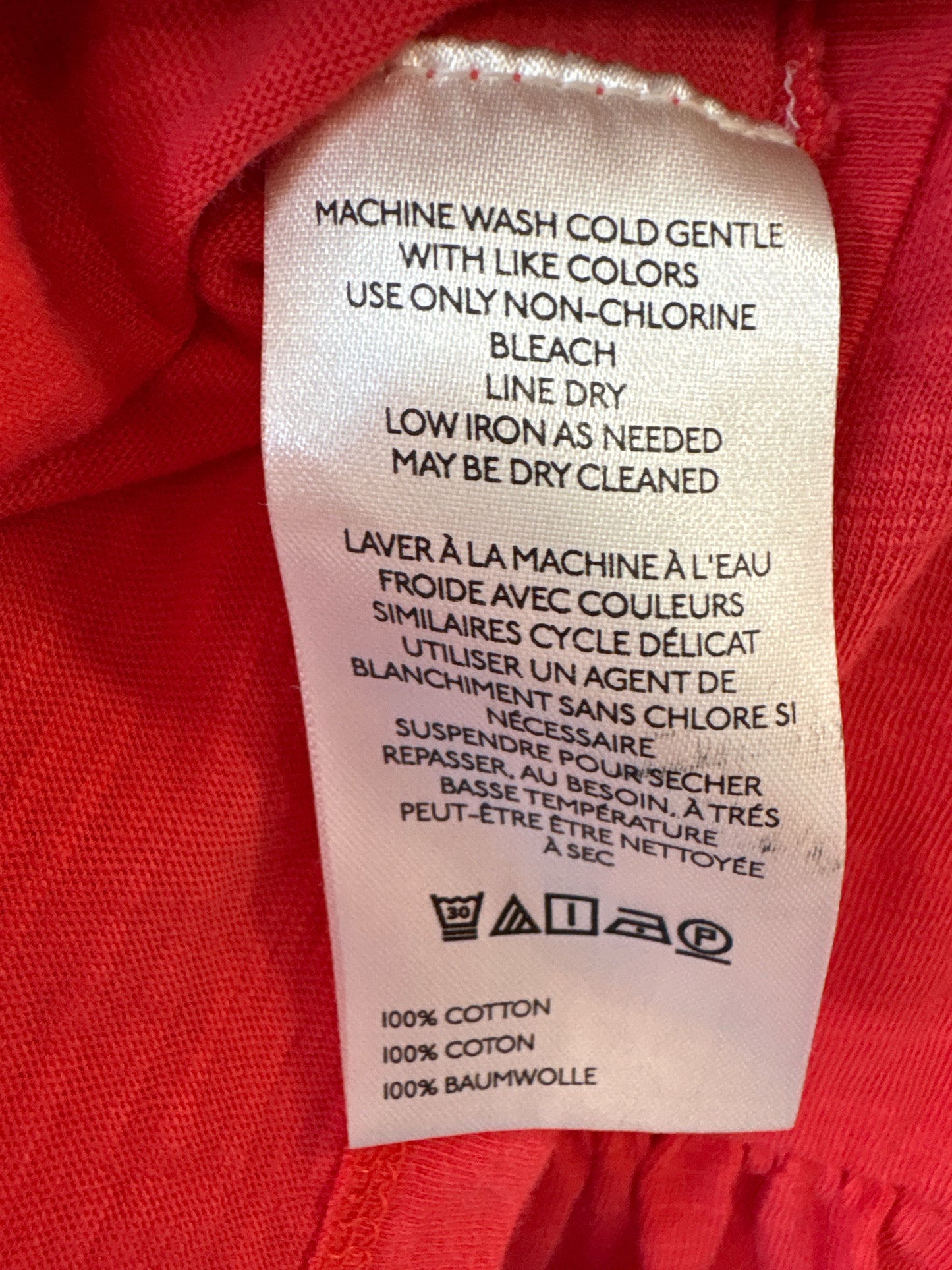 Anthropologie Size XXS Red Top