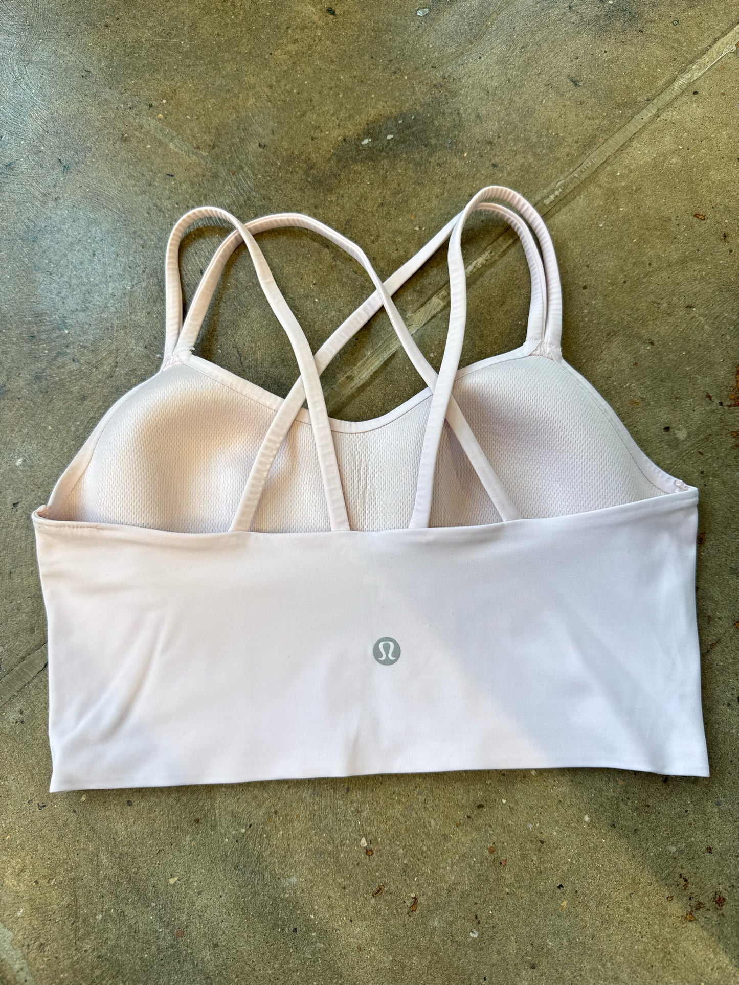 Lululemon Light Pink Sportsbra
