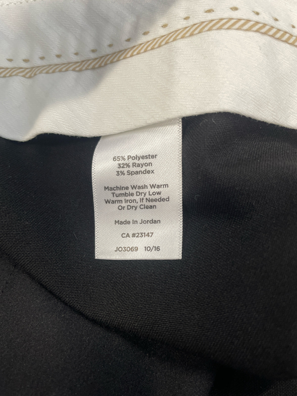 TALBOTS Size 8P Black Pants