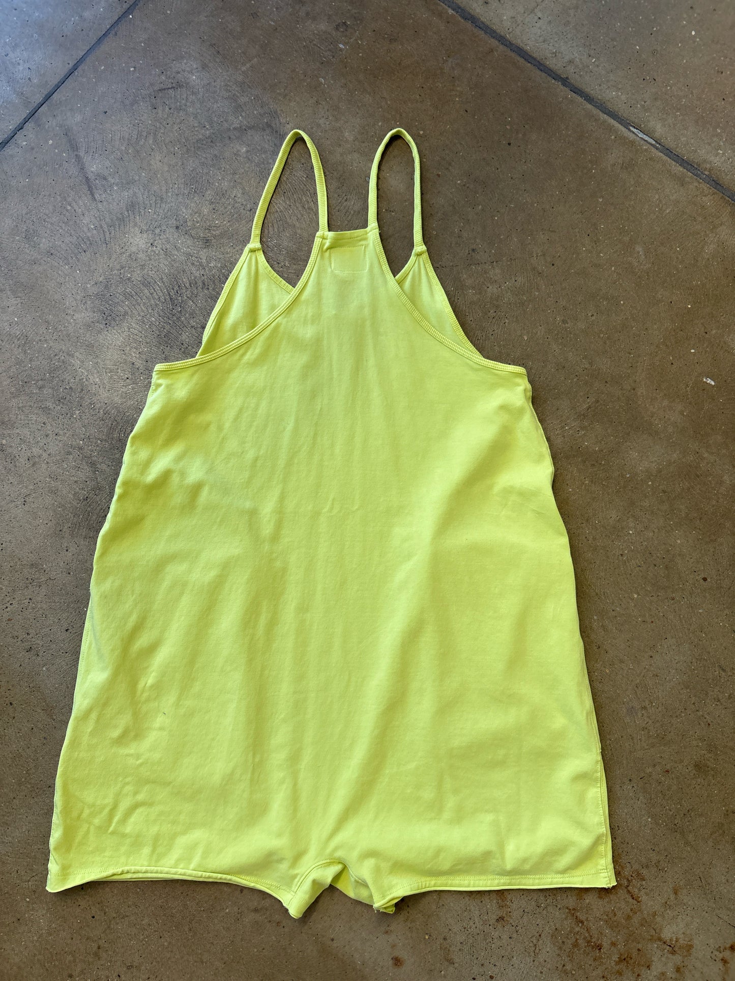 free people Size XS Lime Green Romper