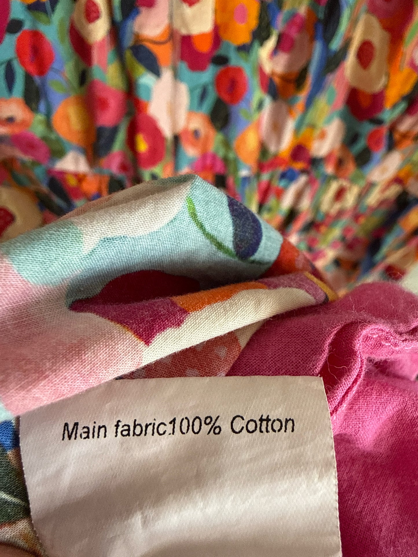 Chic Soul Size 1X Pink/multi Dress