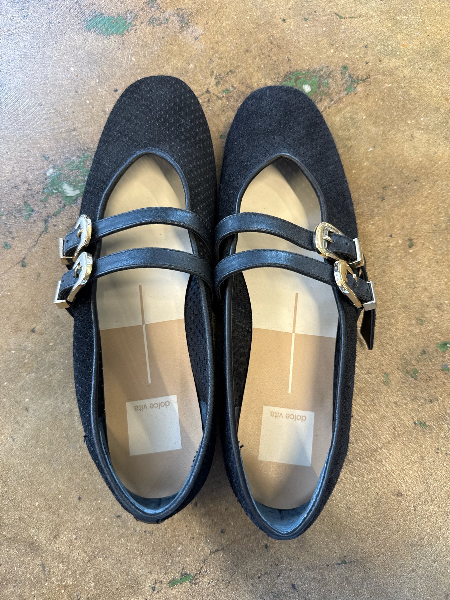 Dolce Vita Shoe Size 8 Black Flats