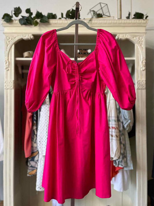 Eloquii Size 14 Bright Pink Dress