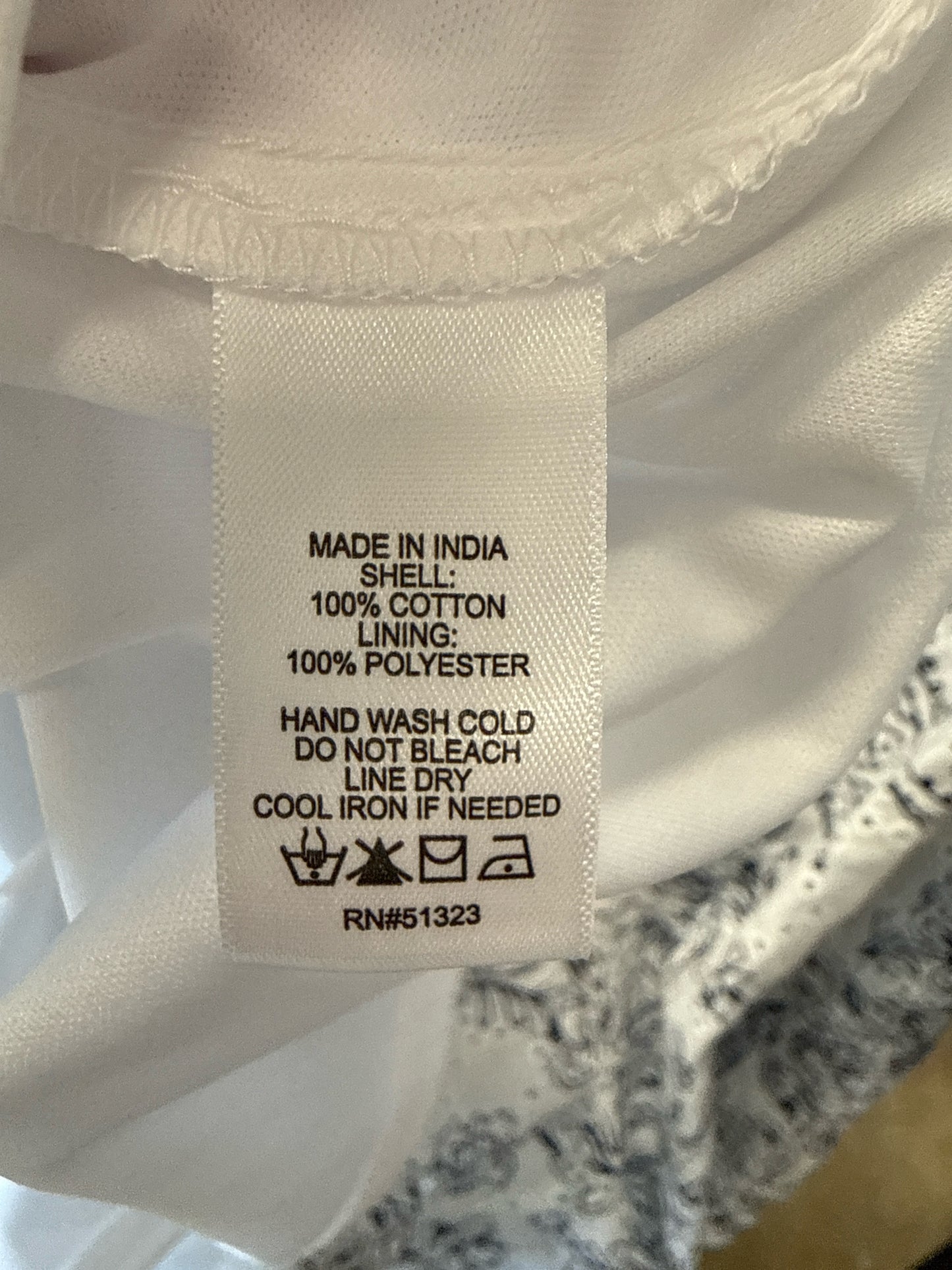 cece Size M White/Navy Top