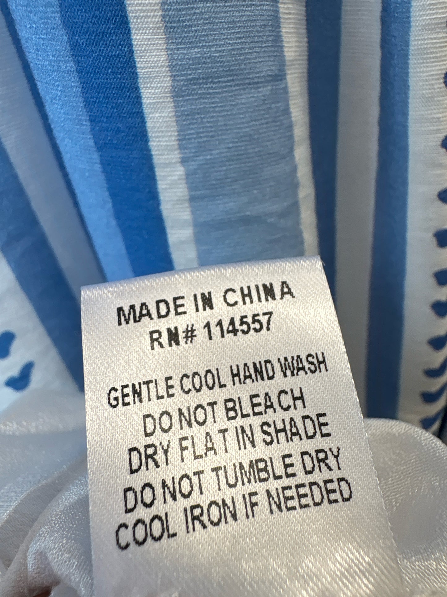 THML Size M blue and white Dress