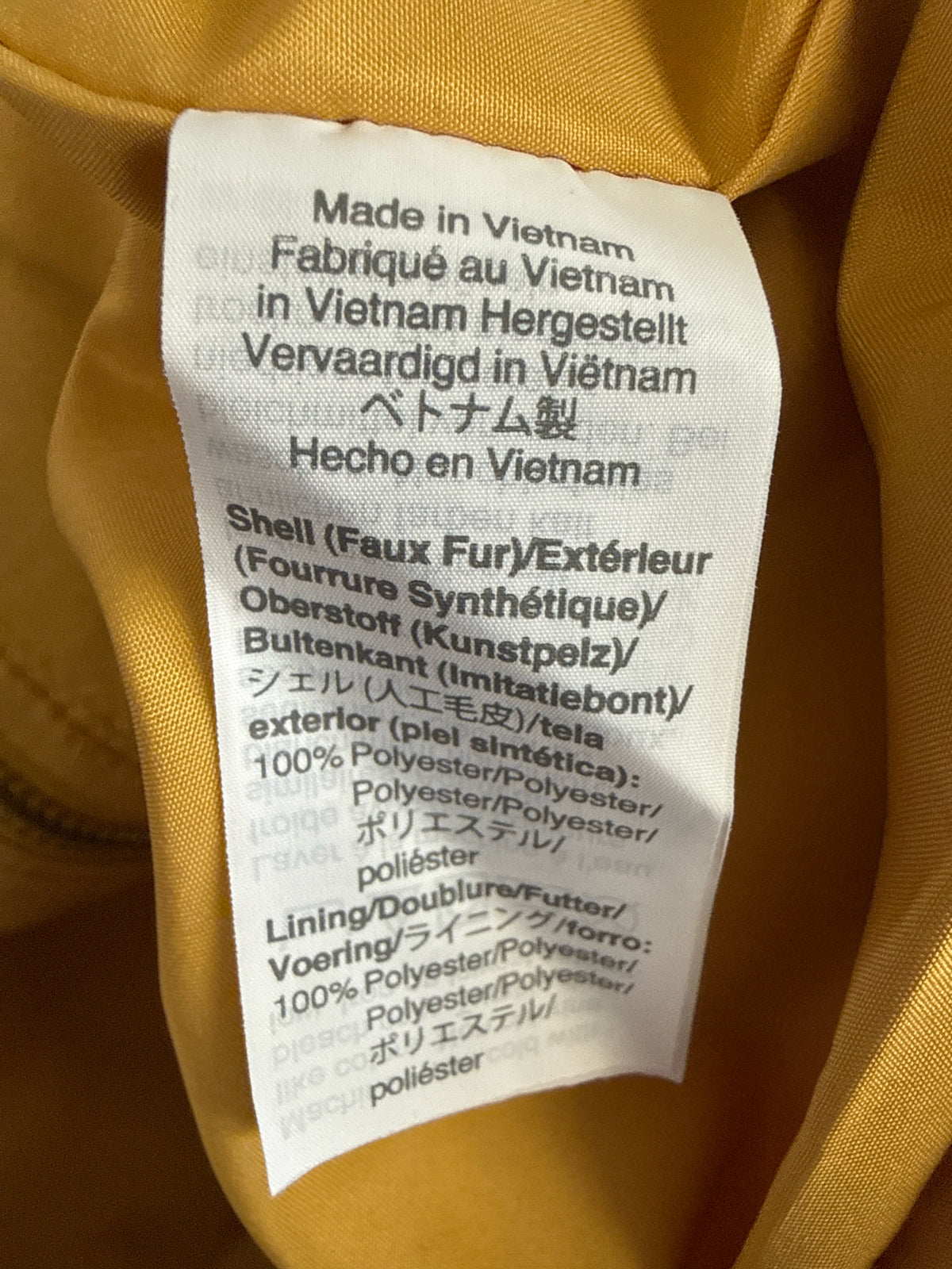 Jcrew Size XS Yellow Vest