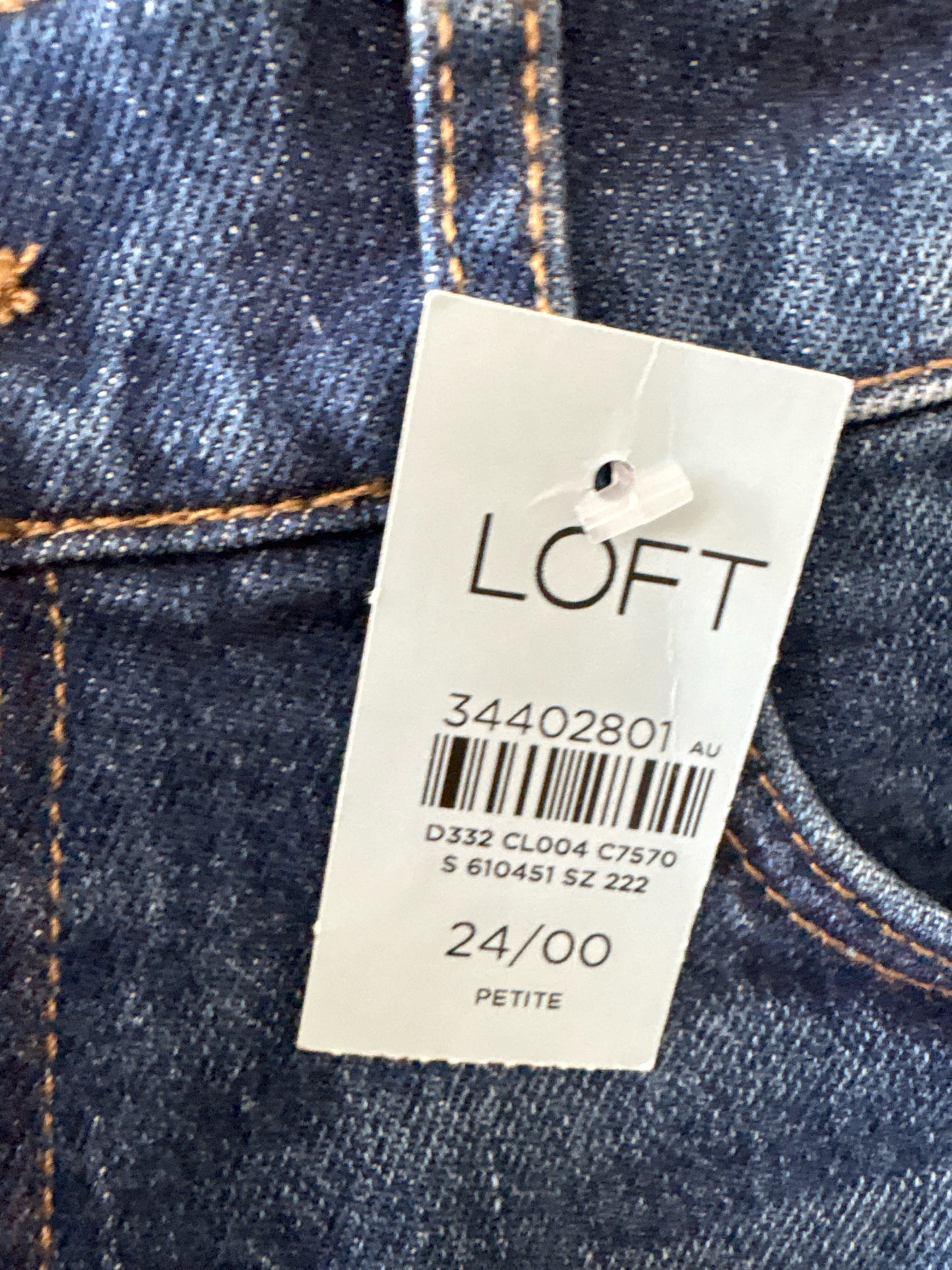 LOFT Size 00 Denim Shorts