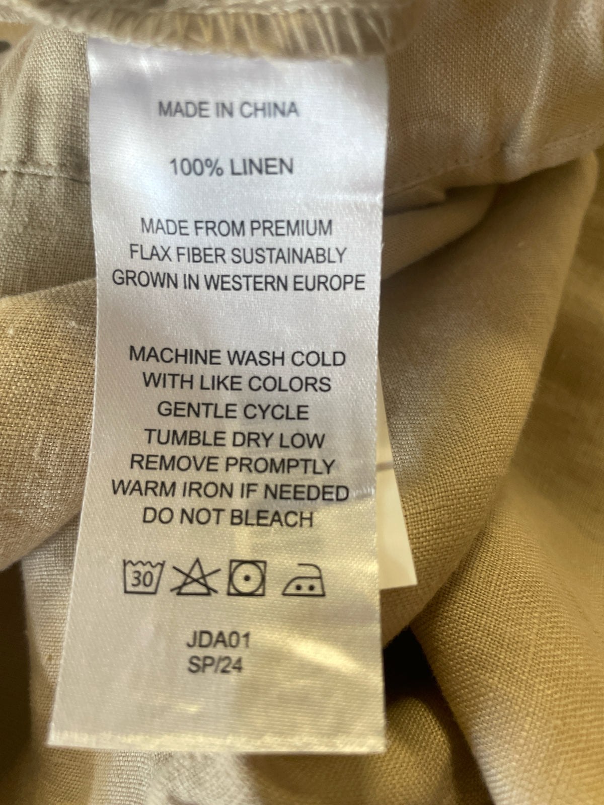 Quince Size L Tan Pants