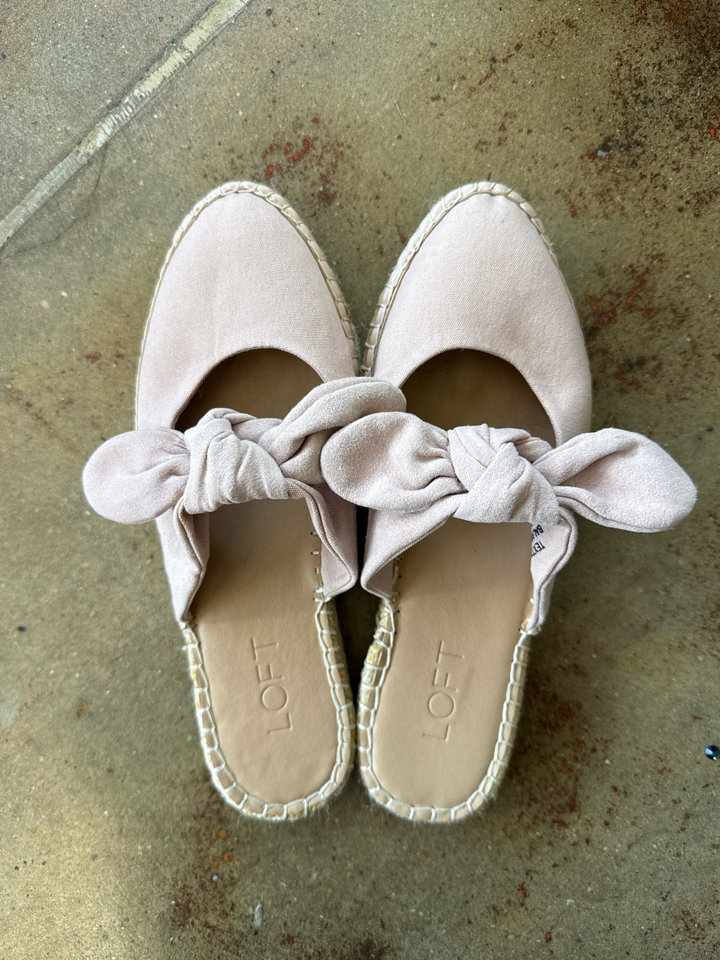 LOFT Shoe Size 7 Pink Mules