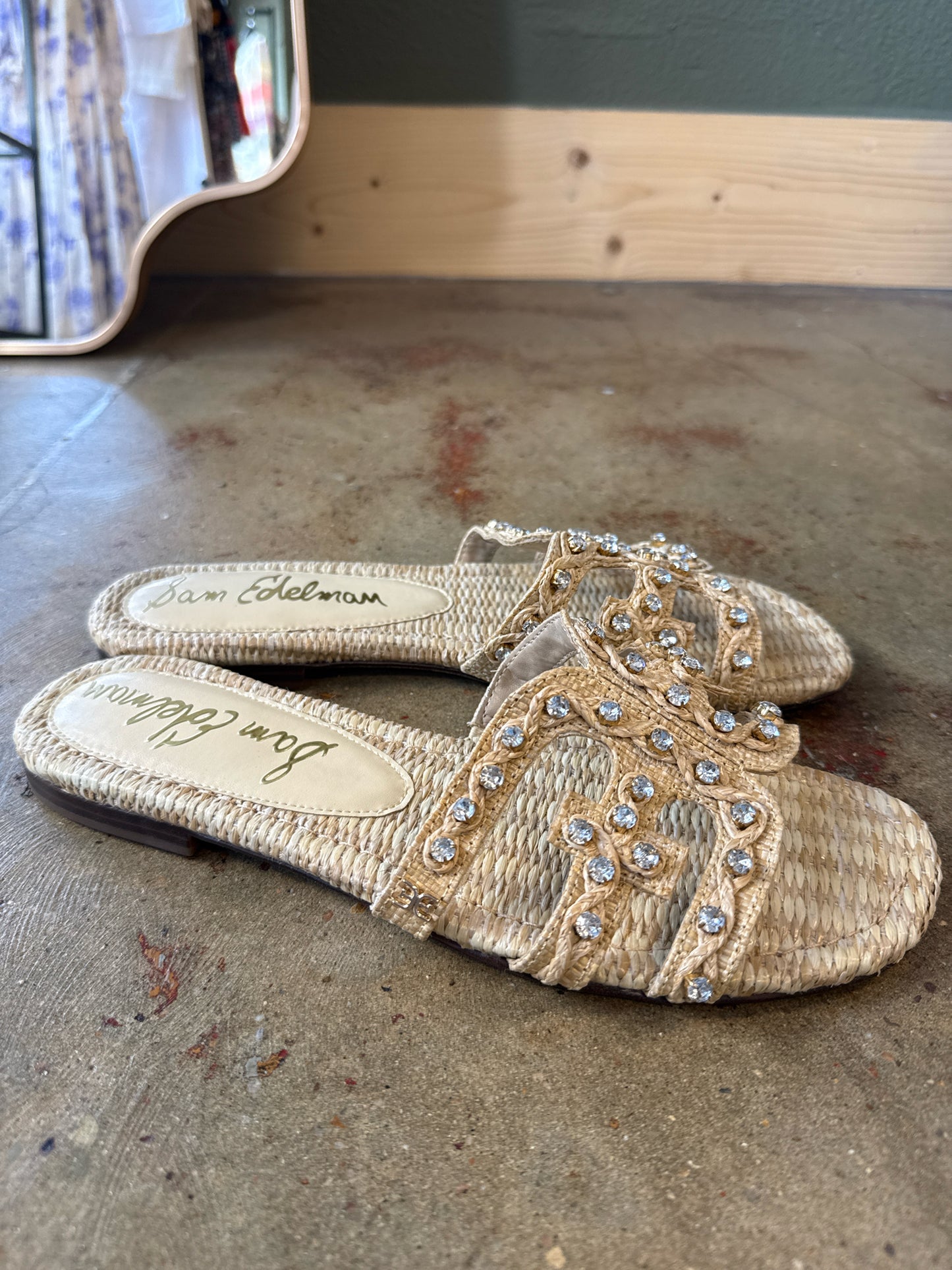 Sam Edelman Shoe Size 10 Tan Sandals