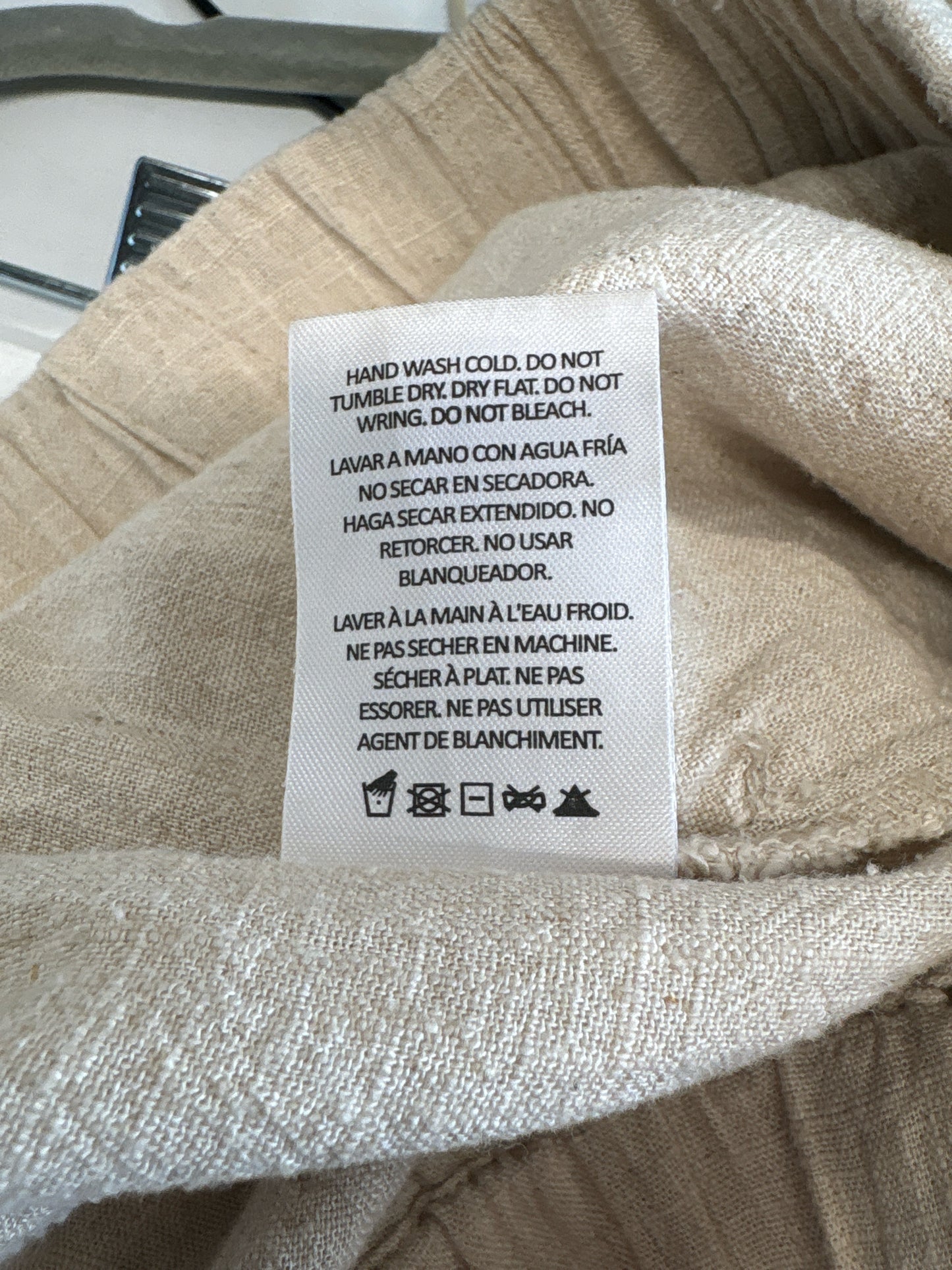 Thread & Supply Size XS Tan Pants