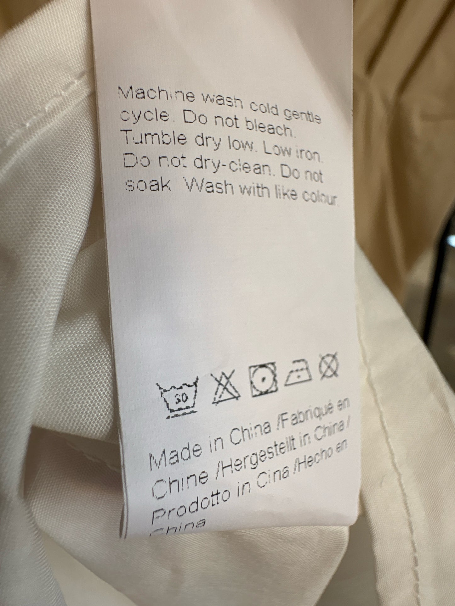 No Brand Size S Tan Dress