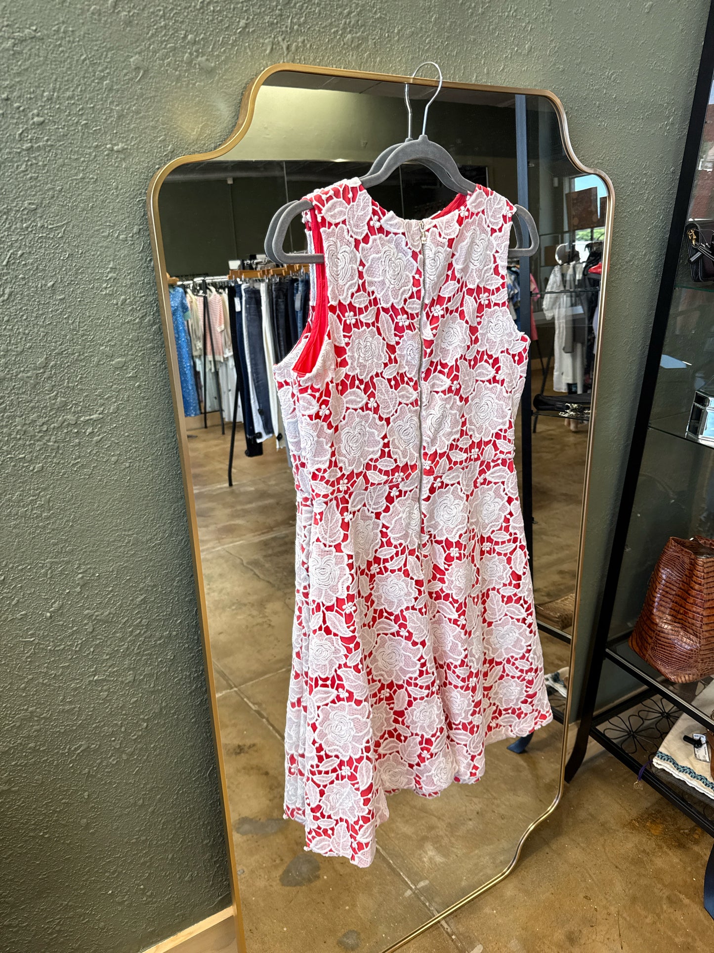 KARL LAGERFELD Size 8 pink/white Dress